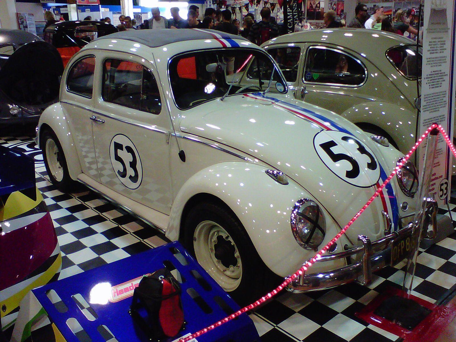 The Love Bug Herbie 2 used in the 1969 film at Volksworld