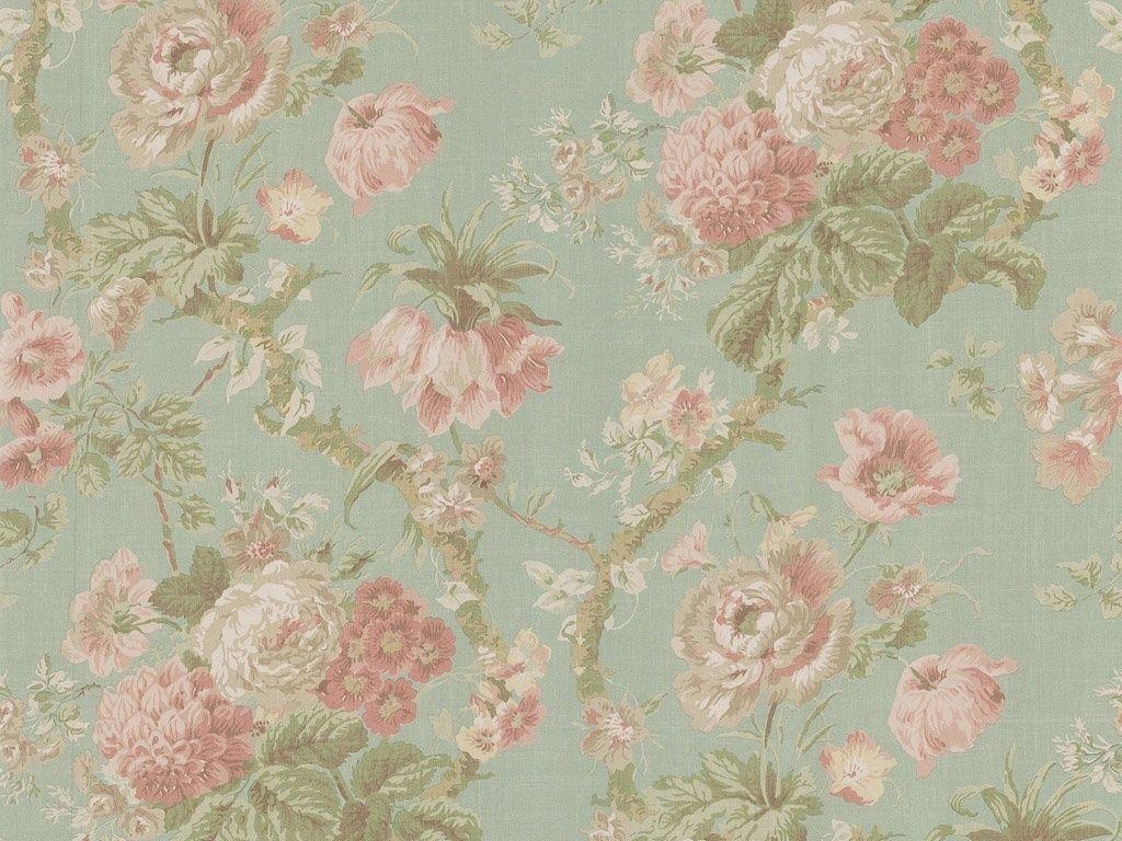 Flower Vintage Wallpaper