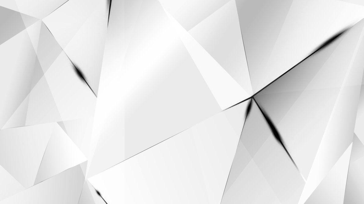 Wallpaper Abstract Polygons (White BG)