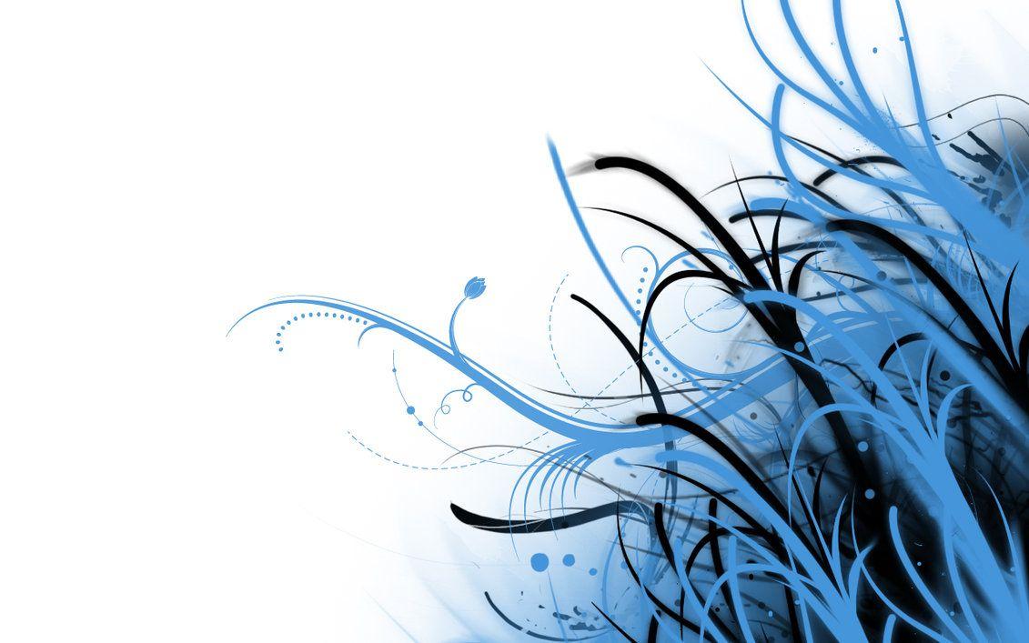 Abstract Wallpapers Blue and White by PhoenixRising23
