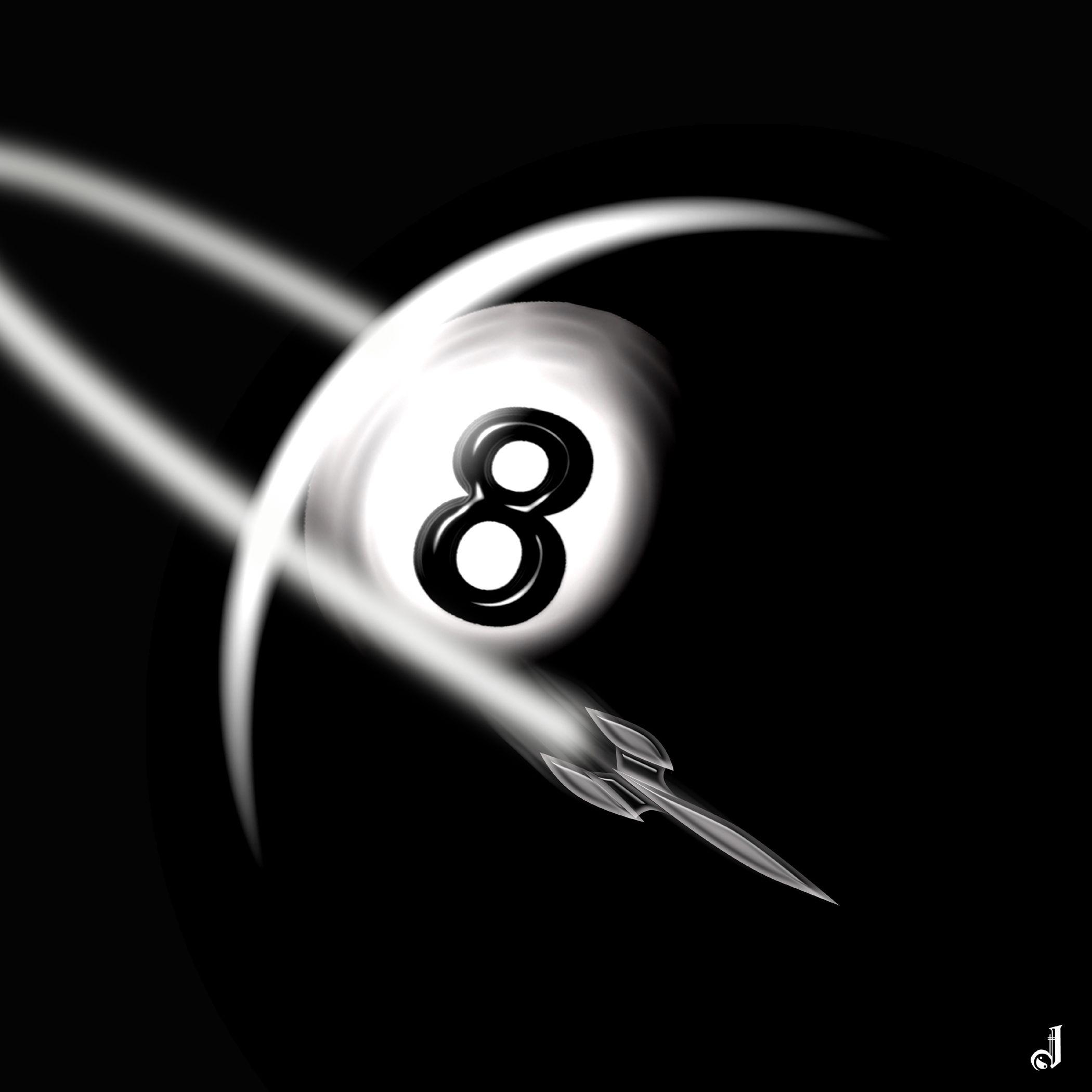 Planet 8 Ball By Jhihmoac Desktop Wallpaper
