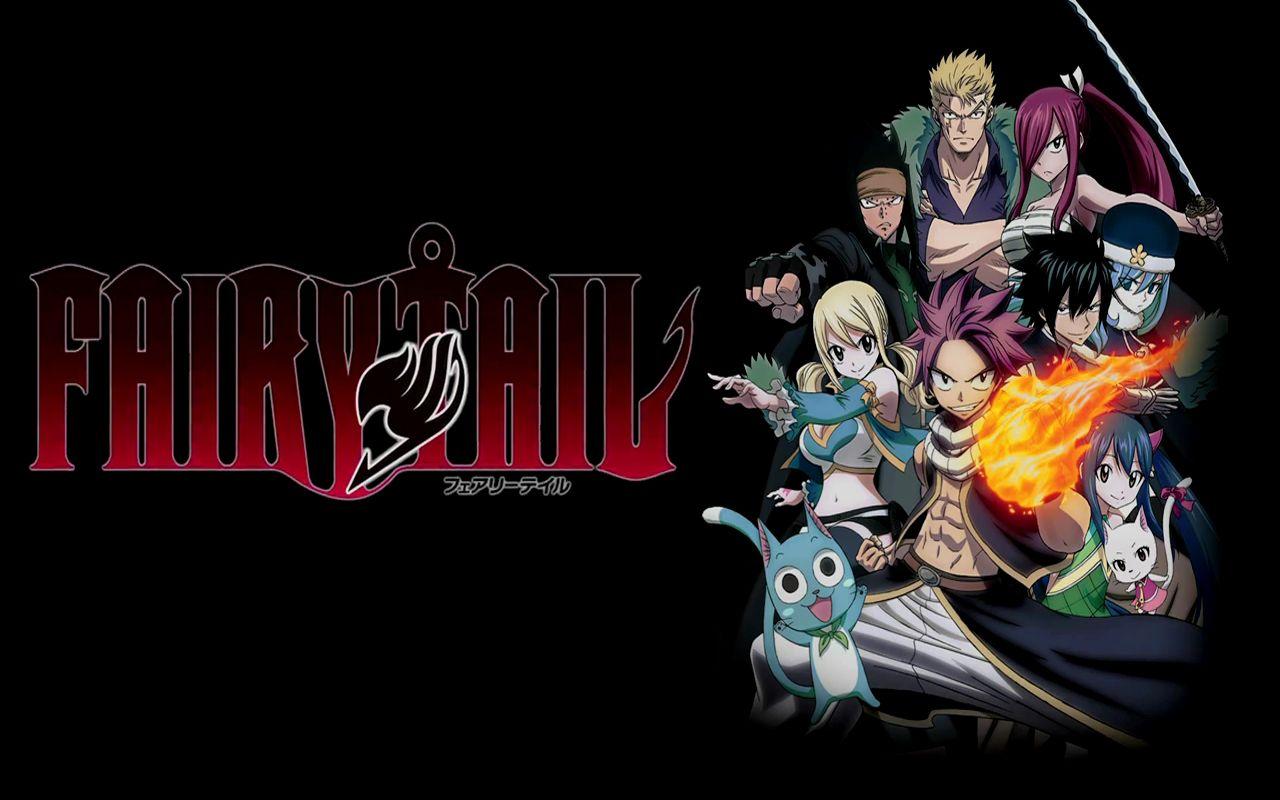 Fairy Tail Black Background