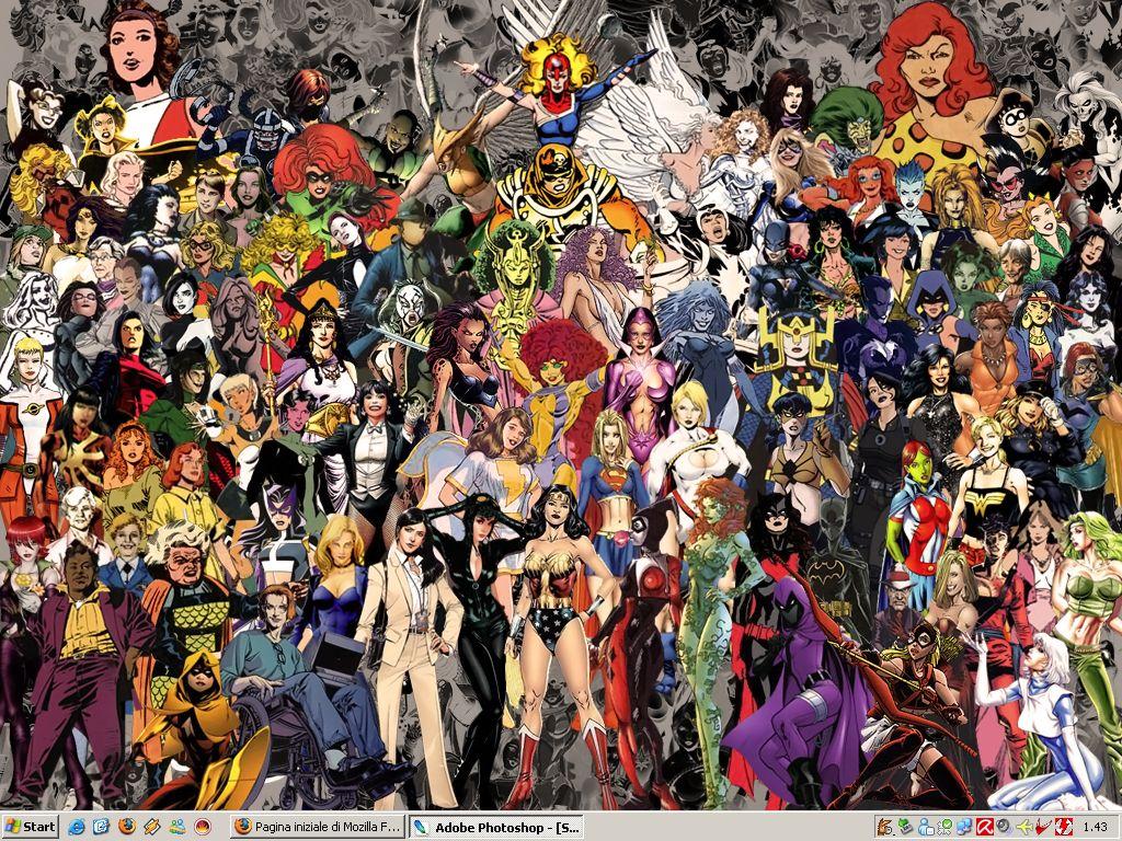 DC Superhero Girls image DC heroines HD wallpaper and background