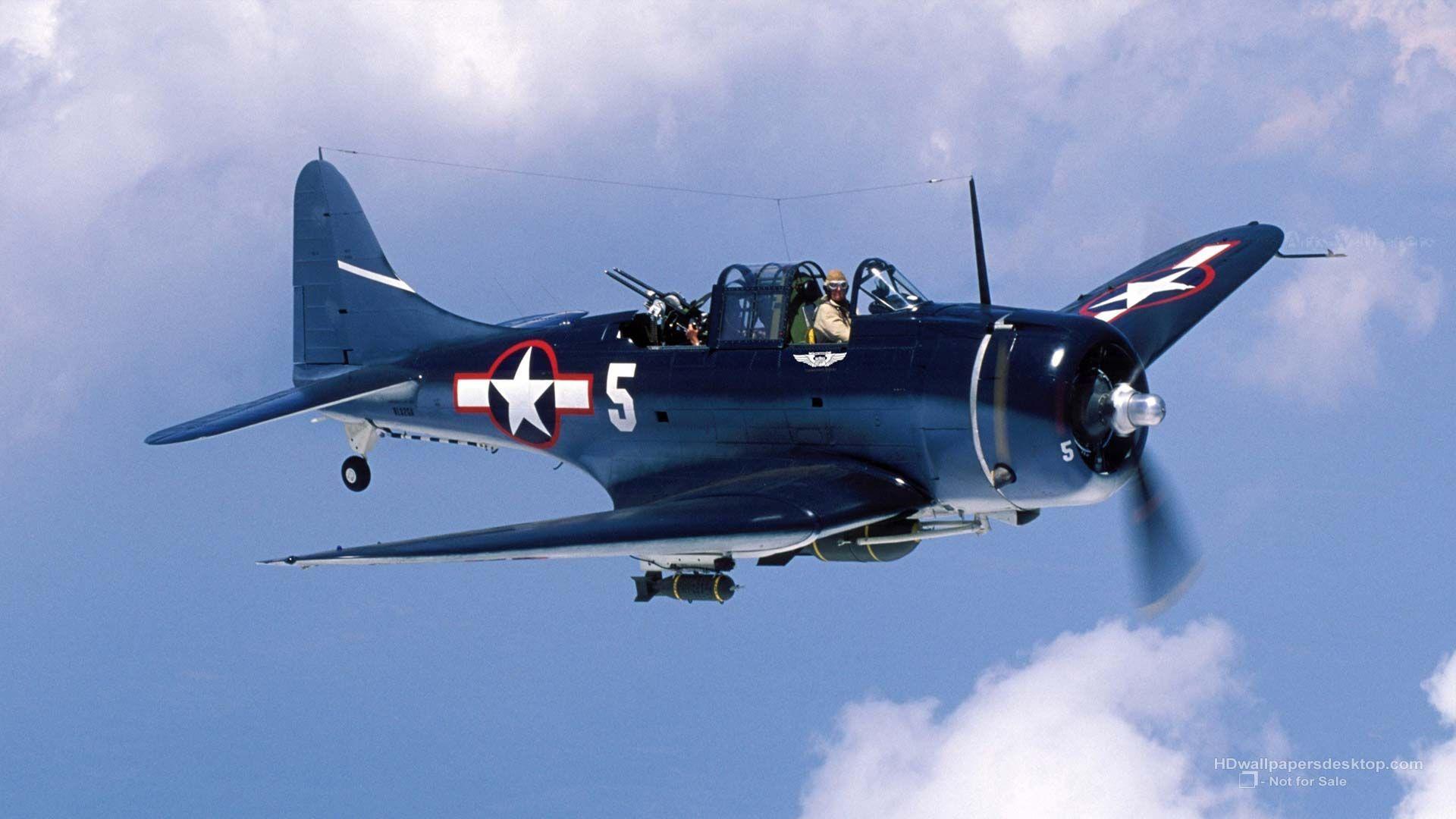 WW2 Airplane Wallpaper. WWII American Aircraft