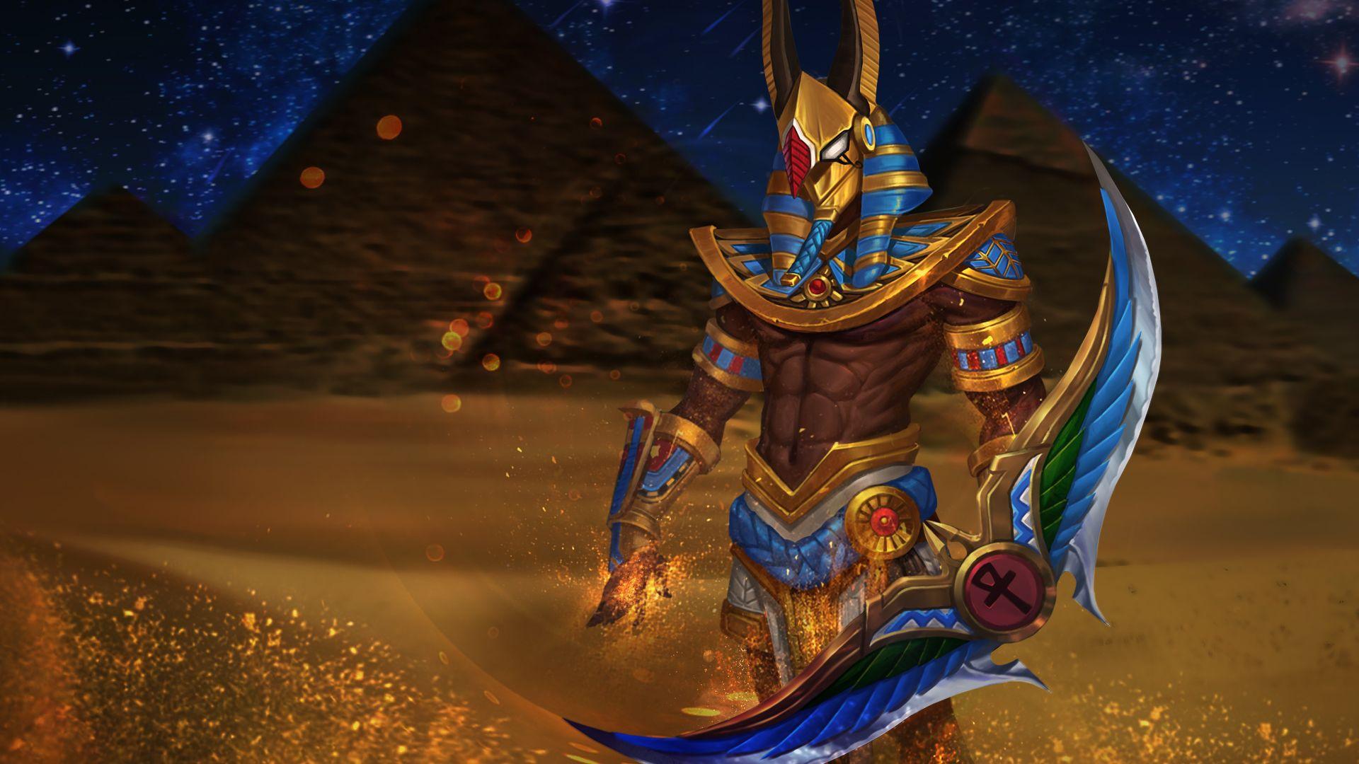Tutankhamun Magebane Wallpaper. Heroes of Newerth Lore