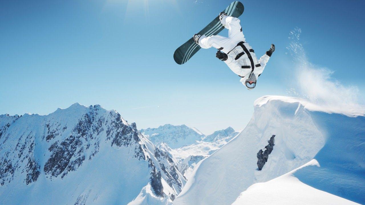 Wallpaper Snowboarding, HD, 4K, Sports