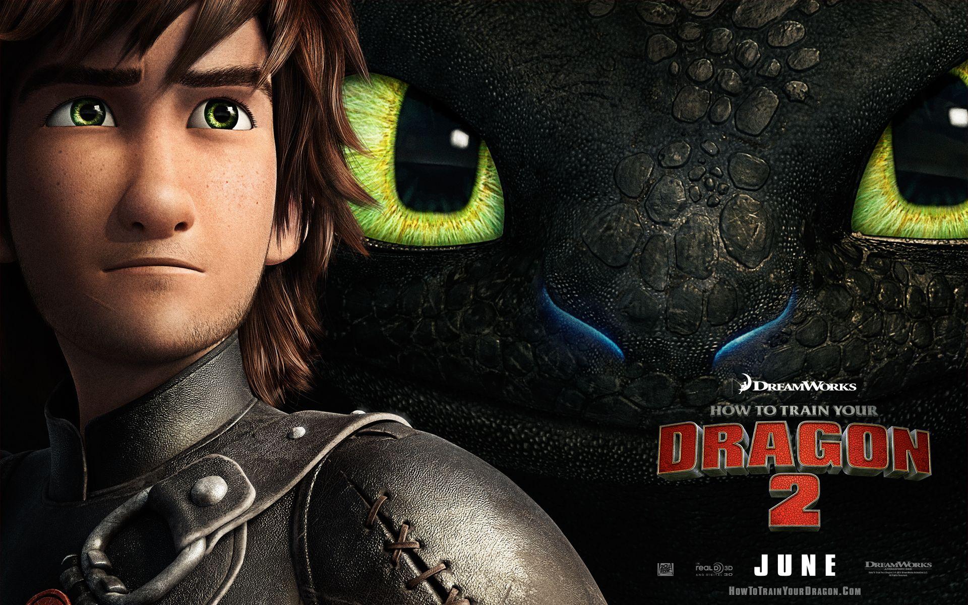 How To Train your Dragon - Hiccup and Toothless HTTYD 2
