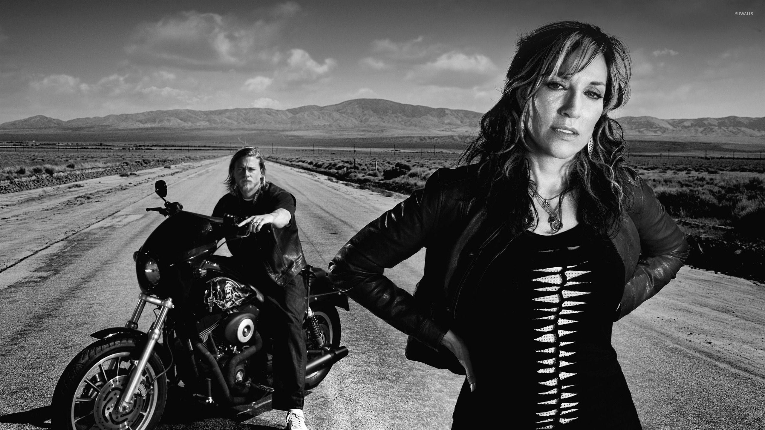 Gemma and Jax of Anarchy wallpaper Show wallpaper