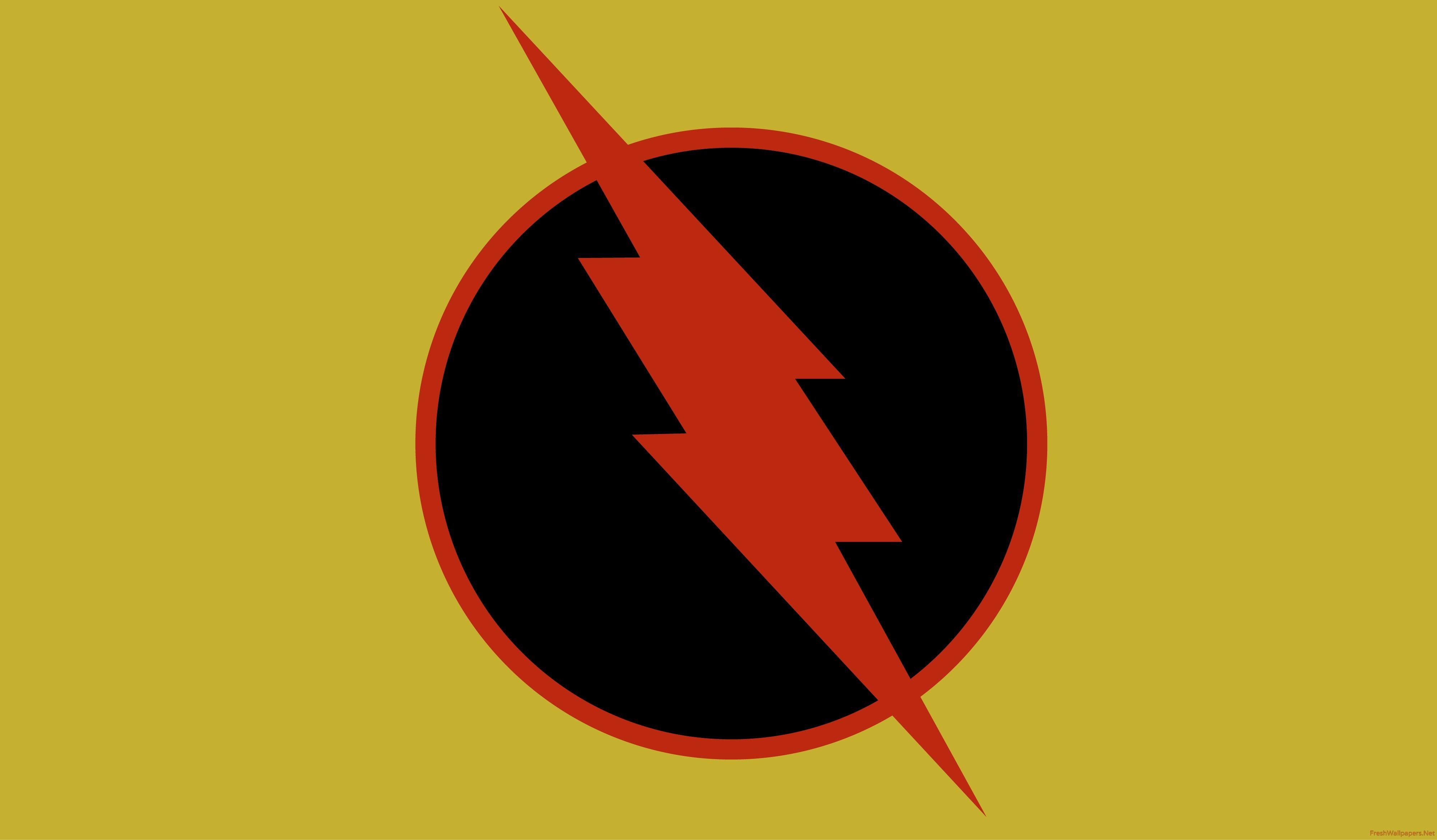 Flash comic logo wallpaper