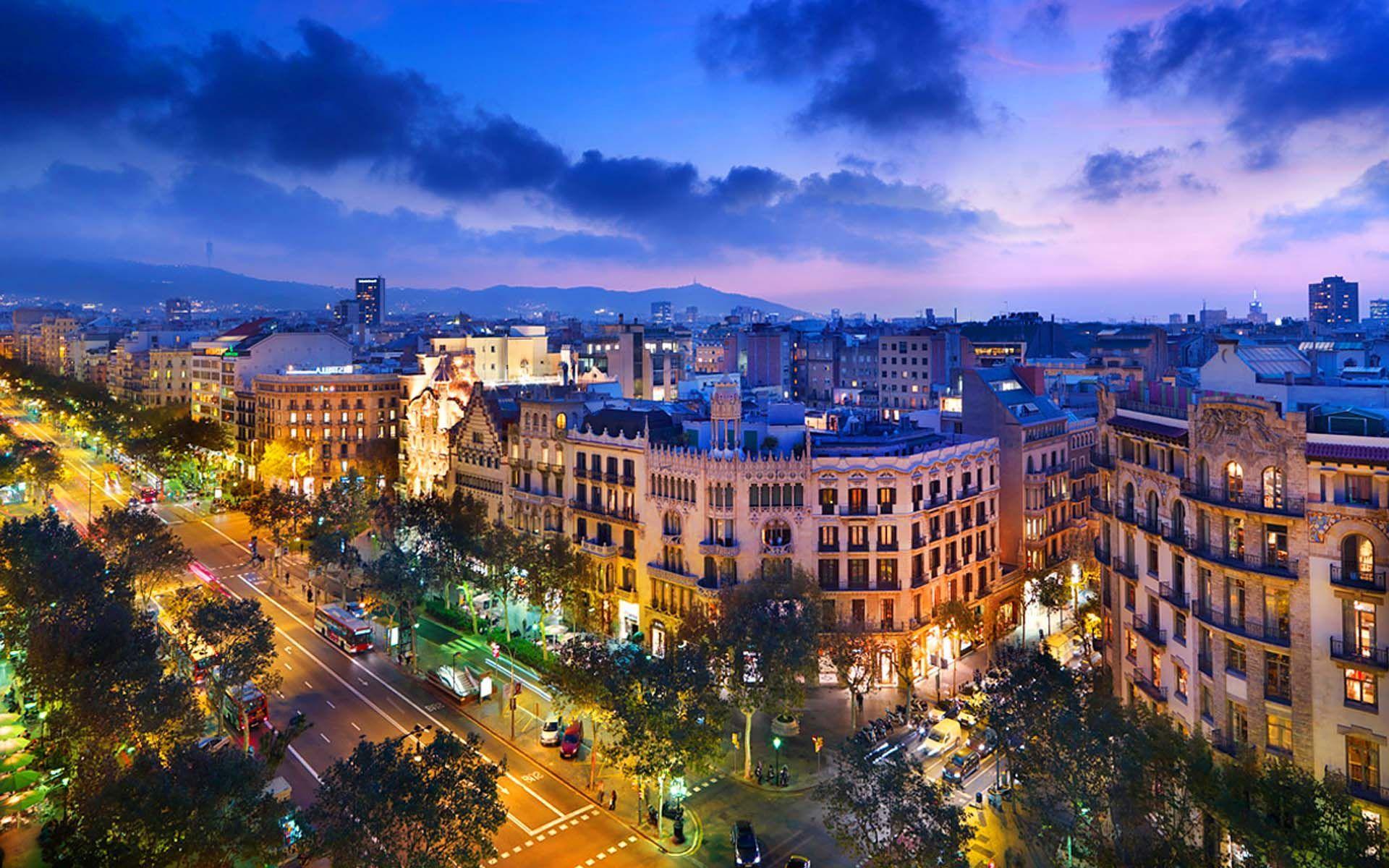 Barcelona Spain Hotels Travel Wallpaper. Best Place in The World
