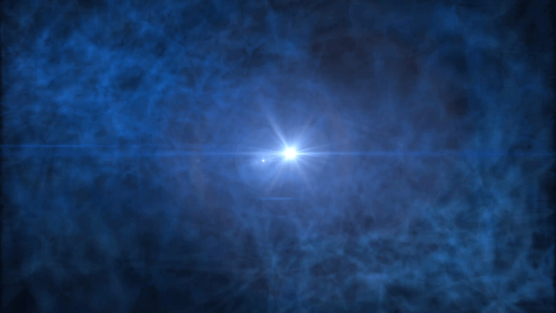 Blue Smoke Space Background Motion Background