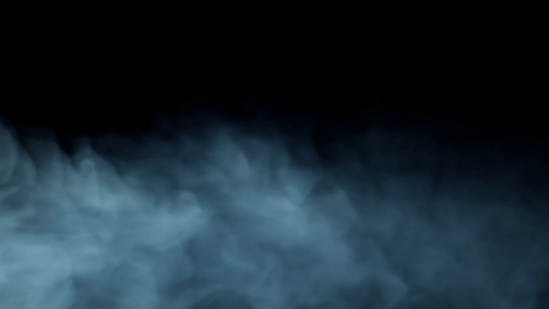 Smoke Background Loop With Alpha Blue Green Smoke Motion Background