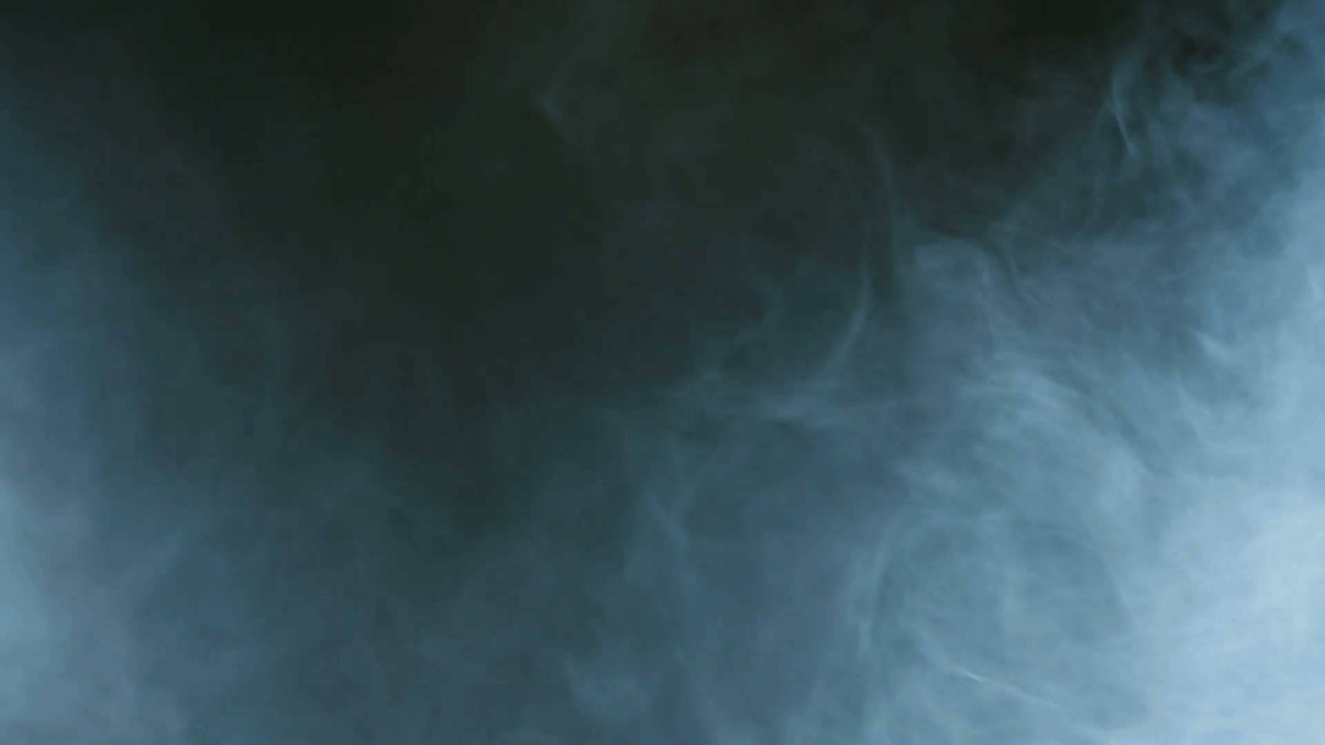 Blue smoke on black background. Cigarette smoke. Smoke effect. Fog