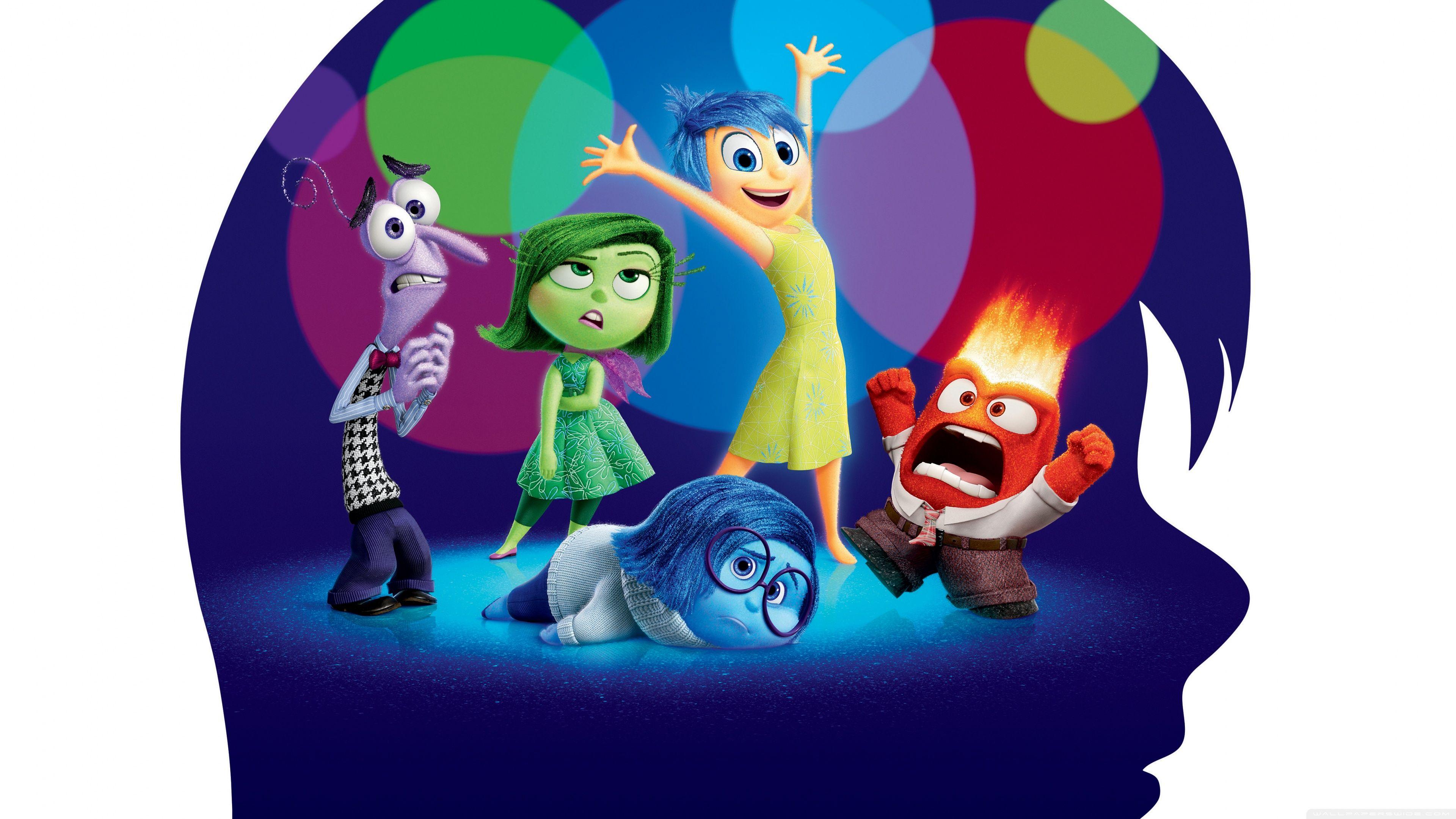 Inside Out, Pixar ❤ 4K HD Desktop Wallpaper for 4K Ultra