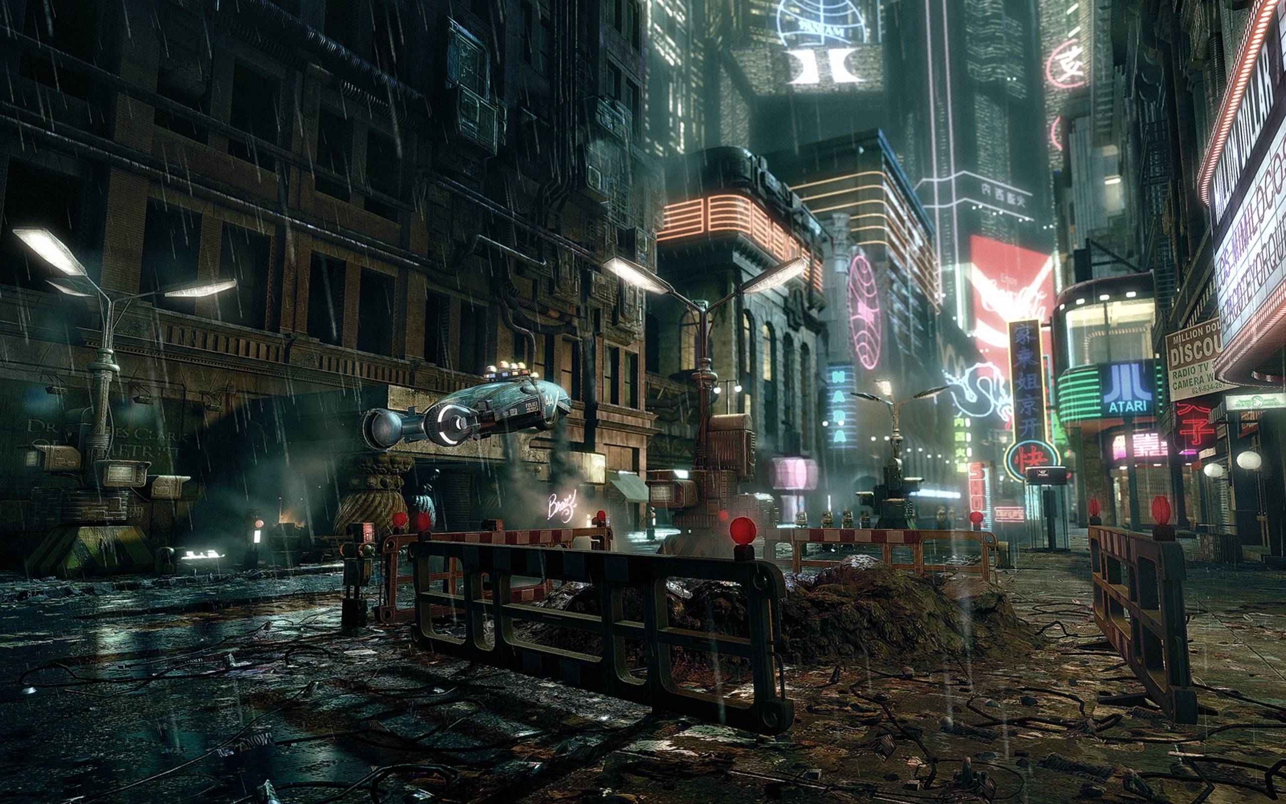 Fantasy Cyberpunk Cities