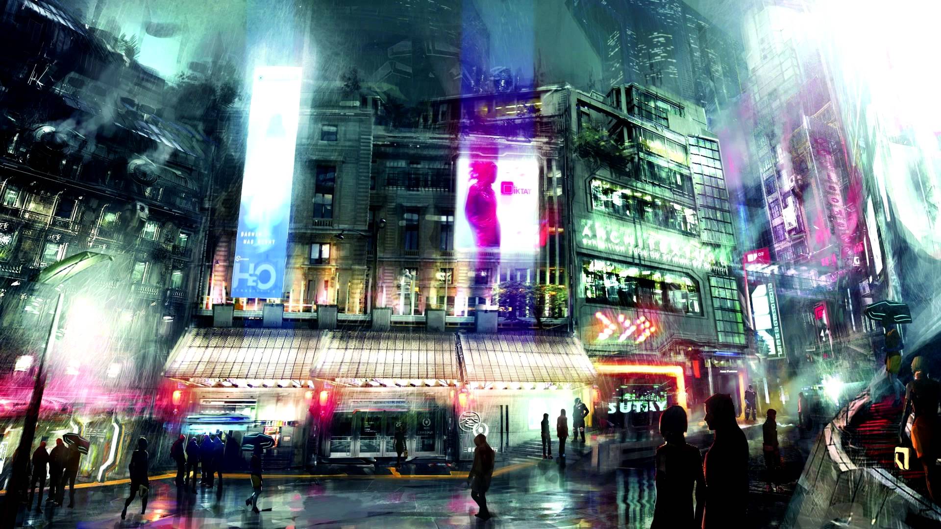 Cyberpunk PC Wallpapers - Wallpaper Cave  Cyberpunk city, Fantasy city,  City wallpaper