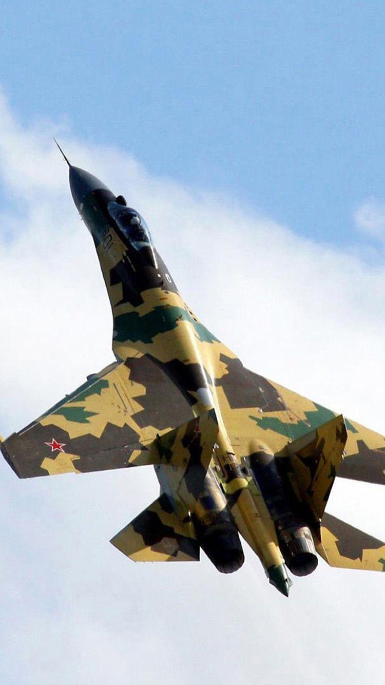 Su 35 Fighter 03 IPhone 6 (750×1334). Airplanes