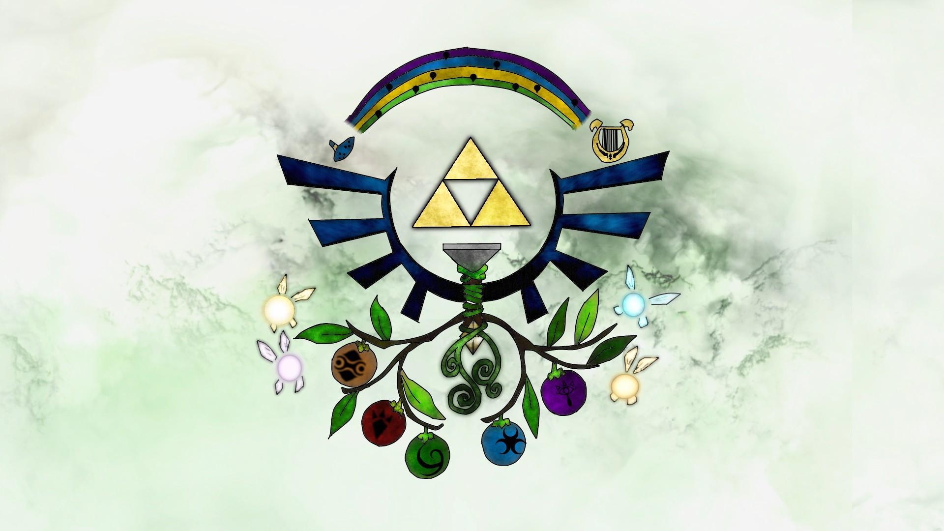 Legend Of Zelda Hyrule Crest Wallpapers Wallpaper Cave