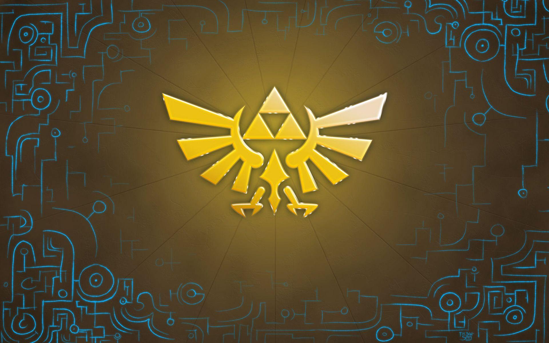 triforce, The Legend of Zelda, Hyrule Crest wallpaper