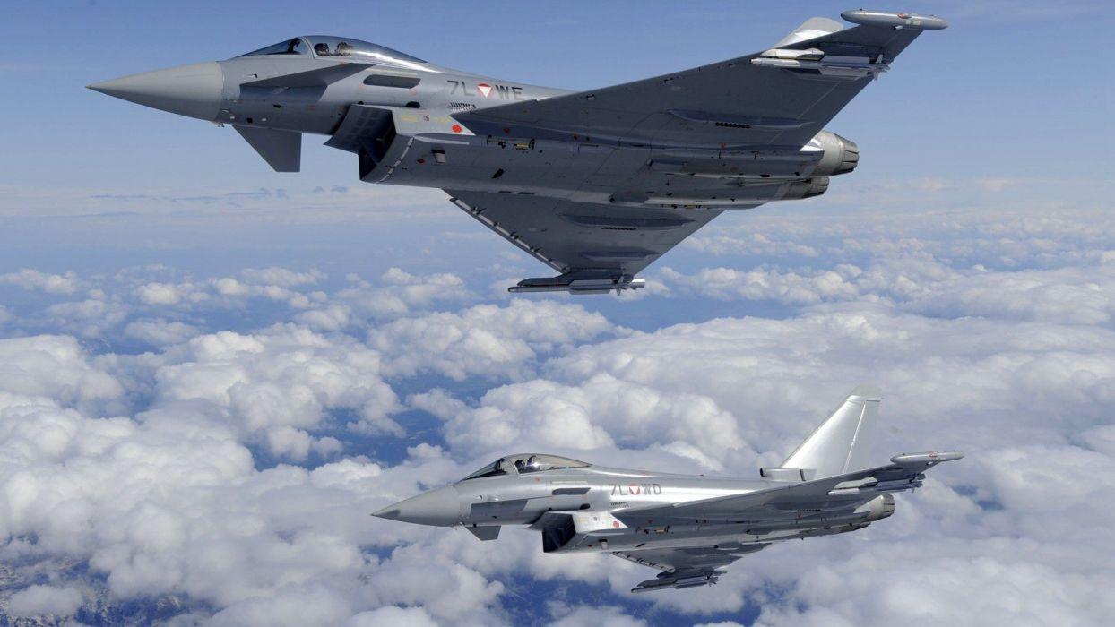 Aircraft military Eurofighter Typhoon lakes makkha penguies