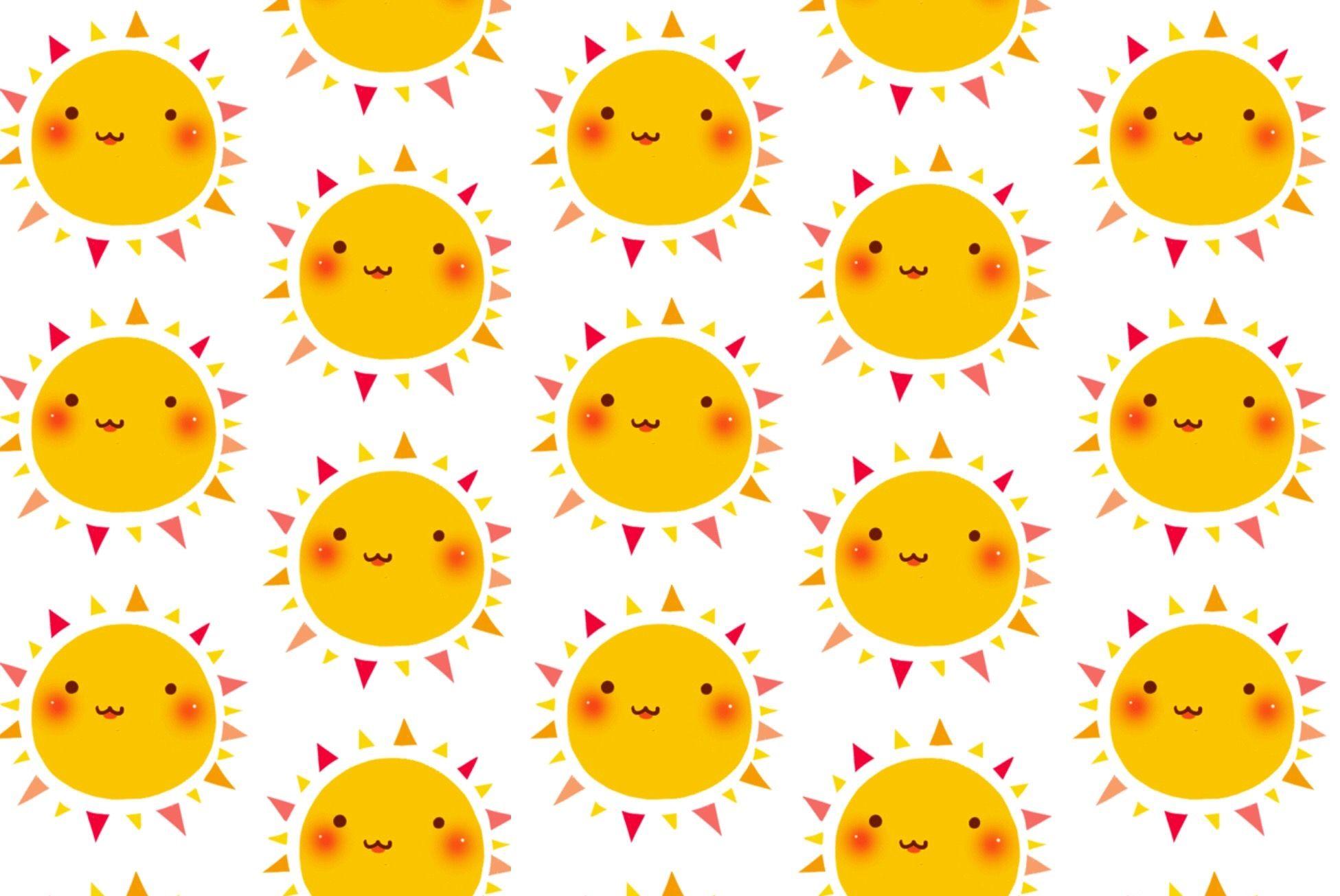 Patterns Background Wallpaper Image Happy Suns Wallpaper HD