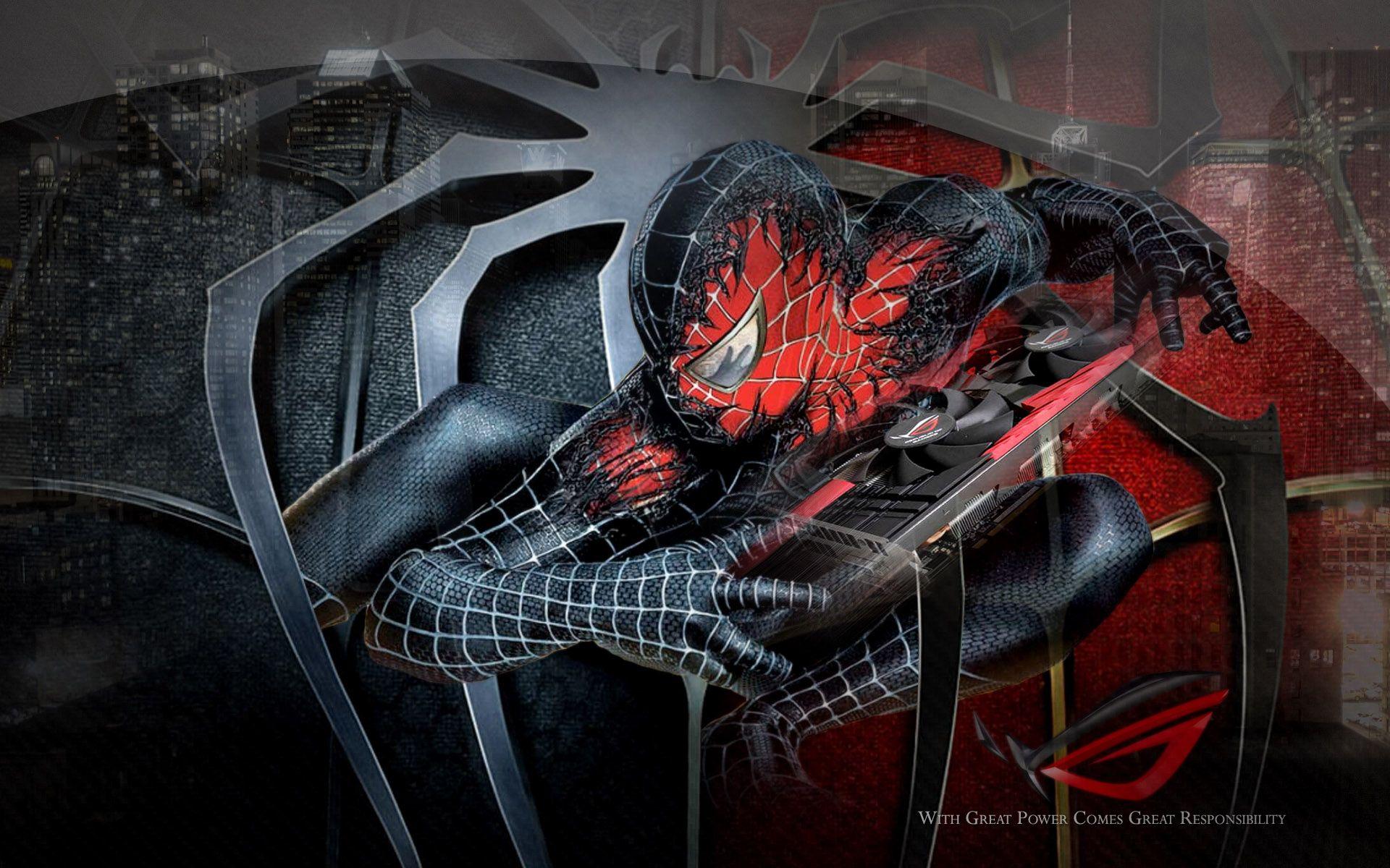Black Spiderman 3d Wallpaper Image Num 7