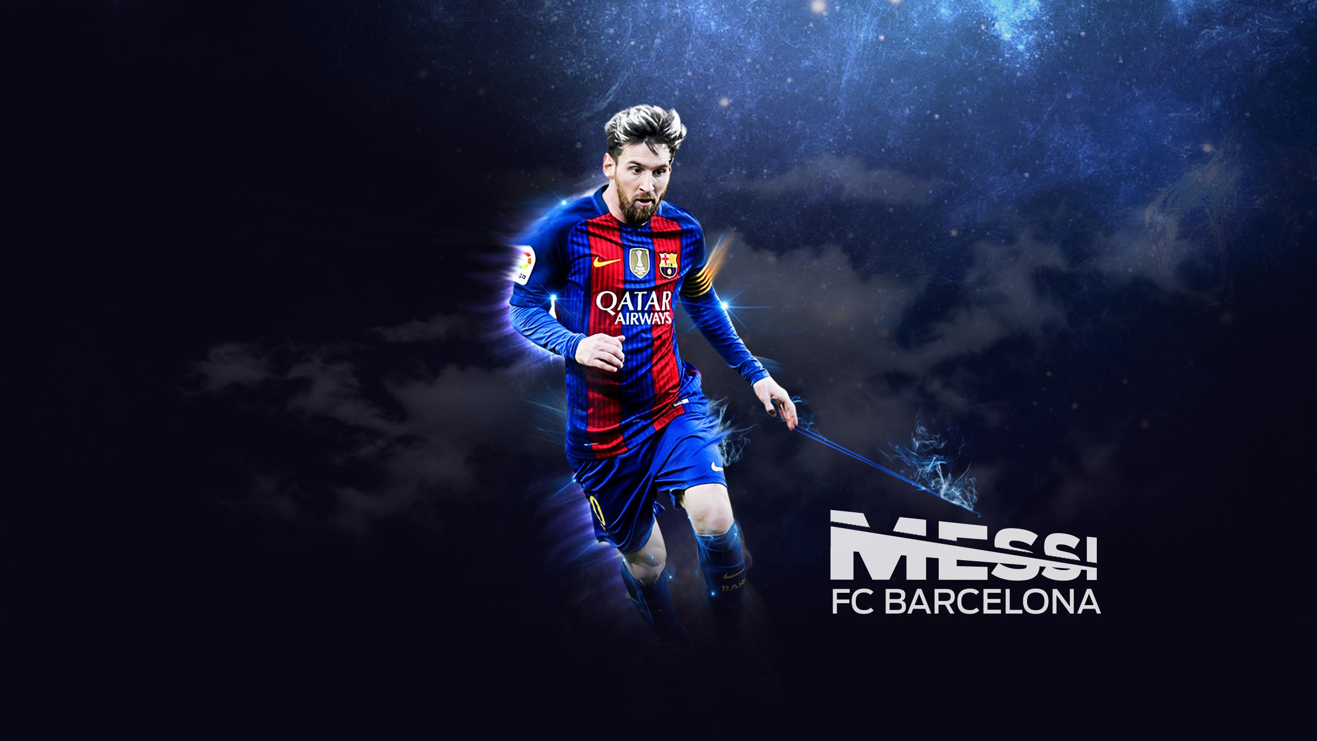 Lionel Messi FC Barcelona Footballer Wallpaper