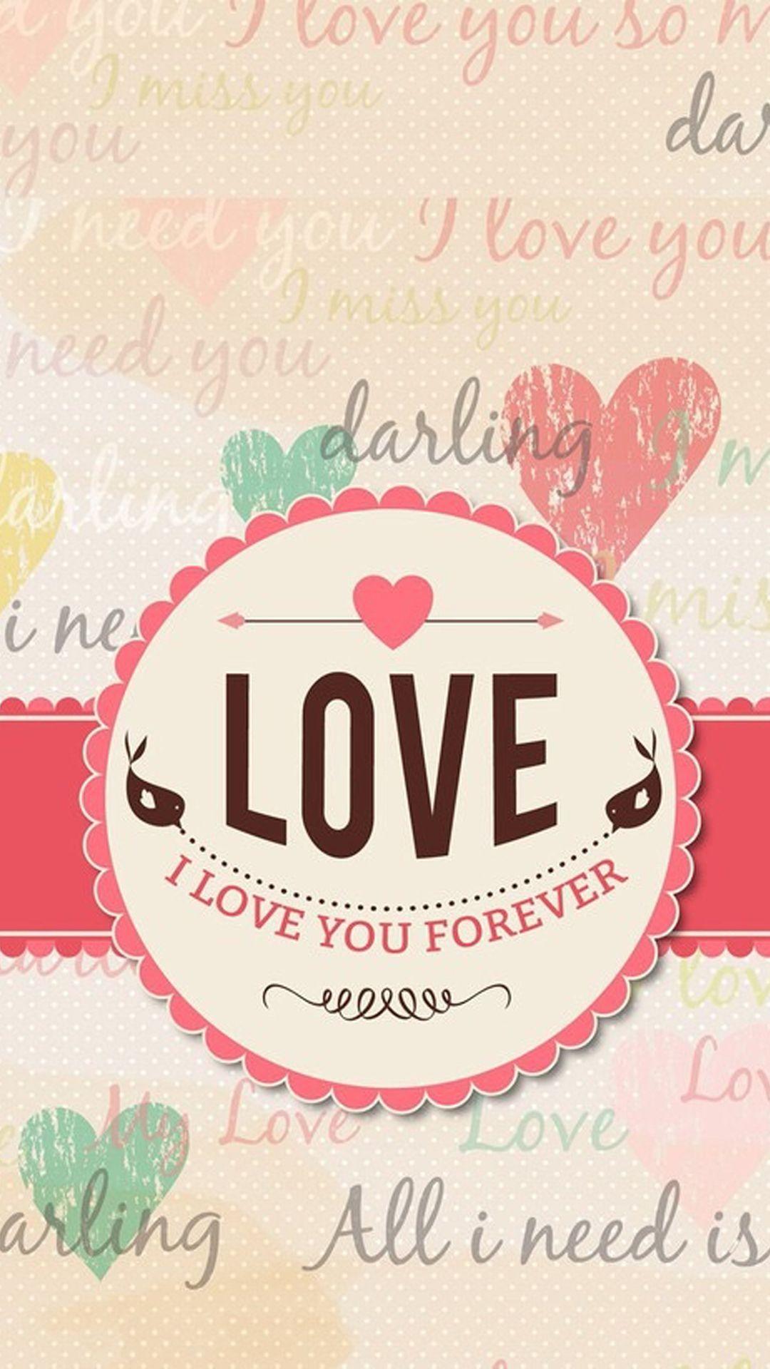 Love Forever HD Mobile Wallpaper