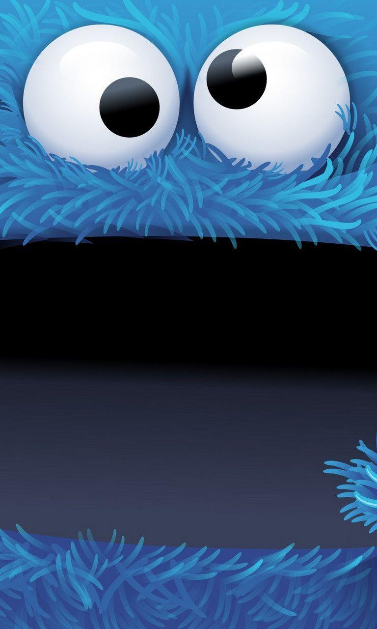 Cookie Monsters #bigface cartoon iPhone wa. iPhone 8