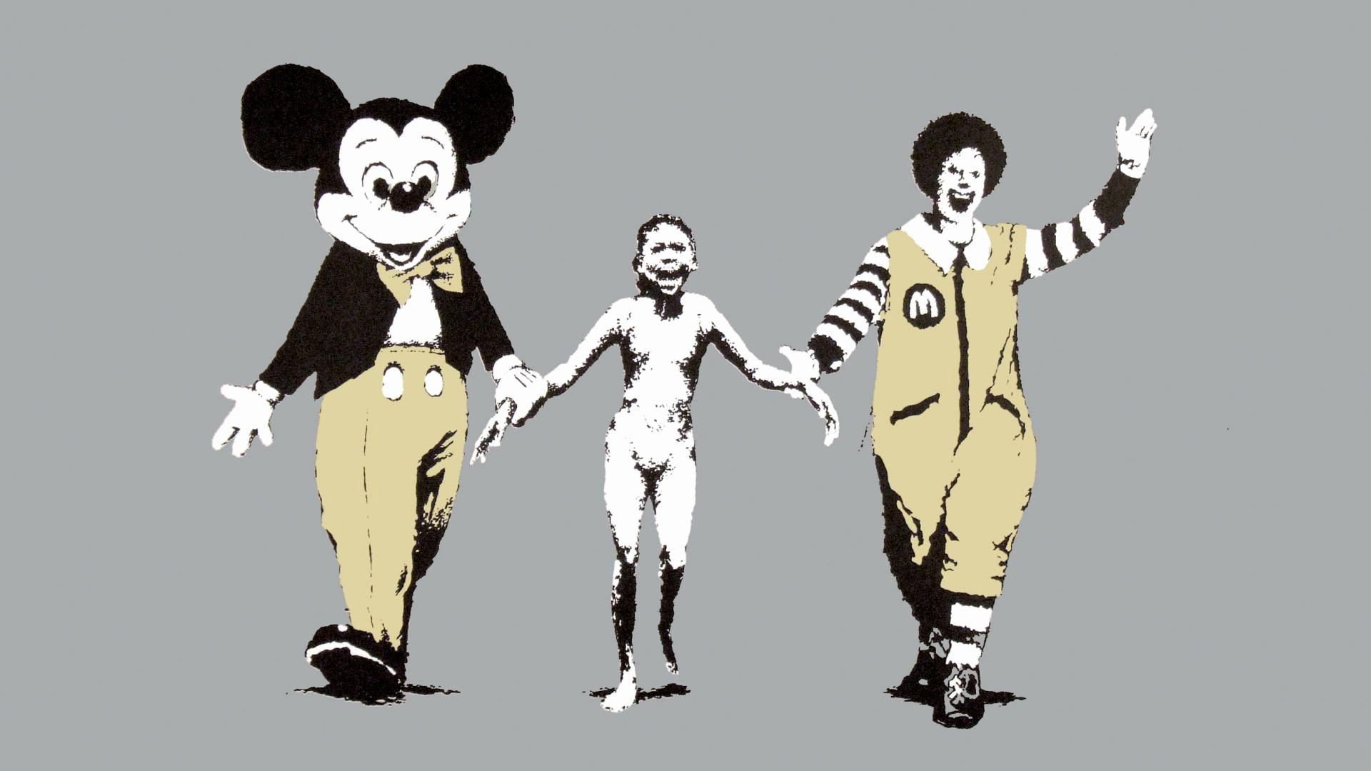 Banksy Wallpaper (Picture)