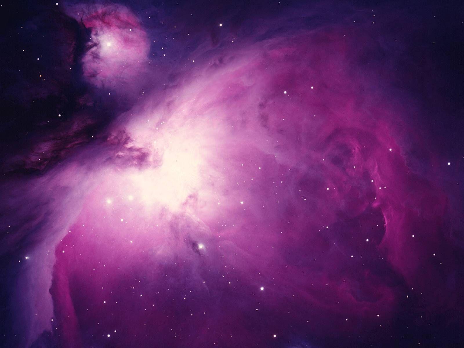 Free Purple Galaxy Wallpaper Desktop Background