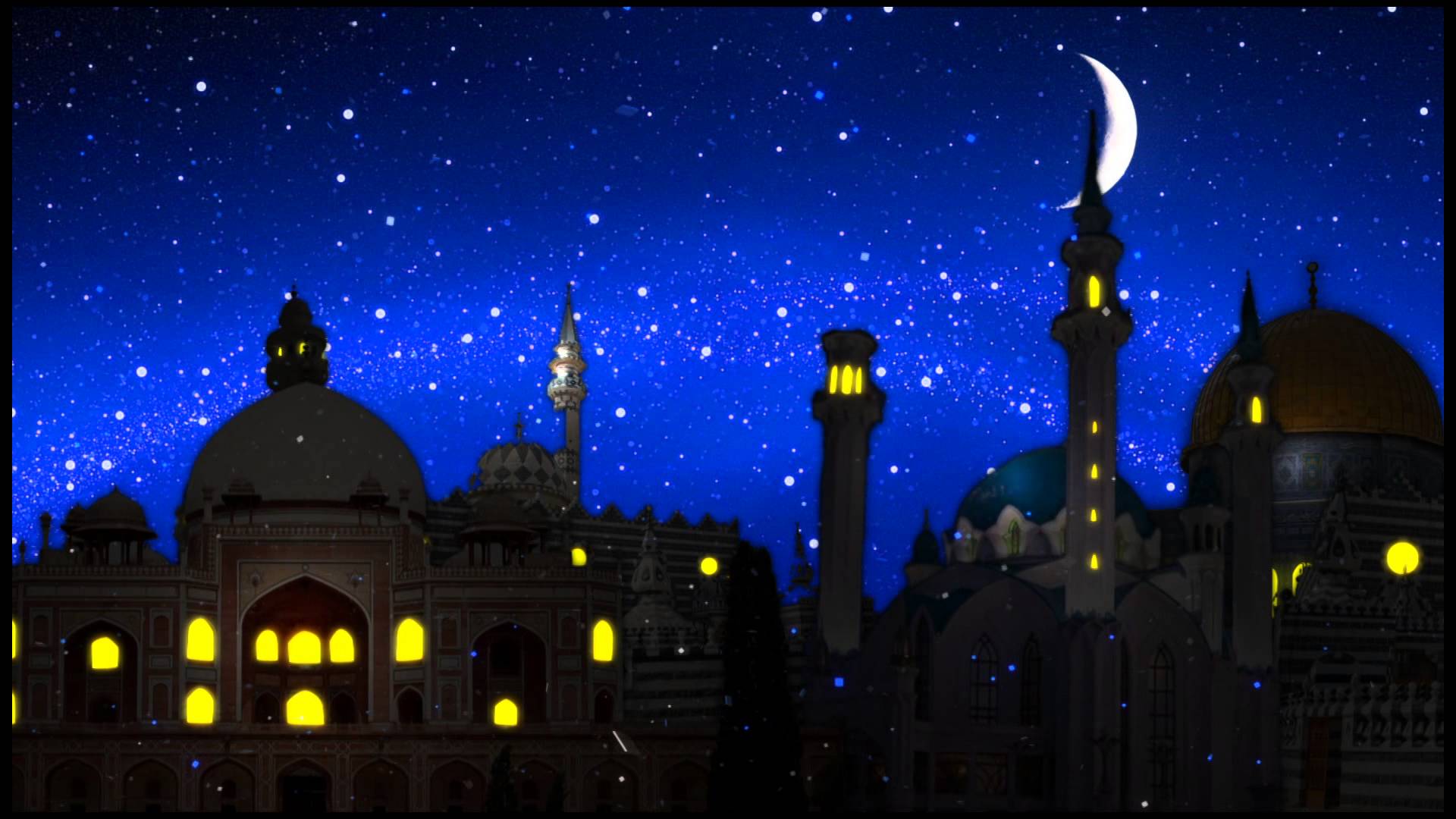 Background Arabic Night