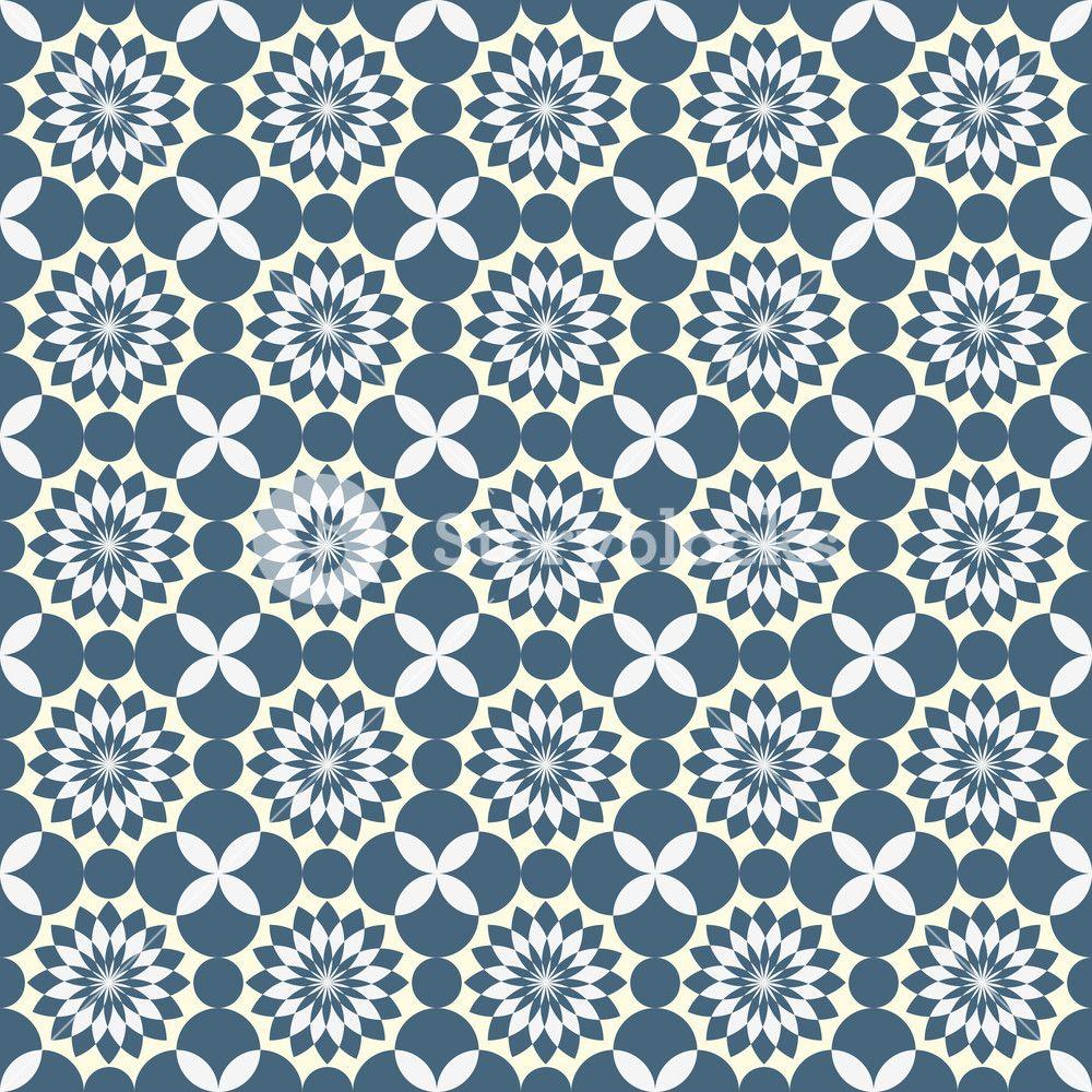 Seamless Background With Arabic Or Islamic Ornaments Style Pattern