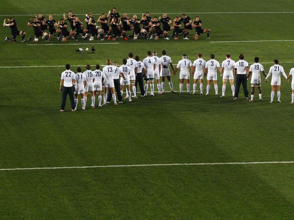 France fined £2,500 for standing up to haka. to general disbelief