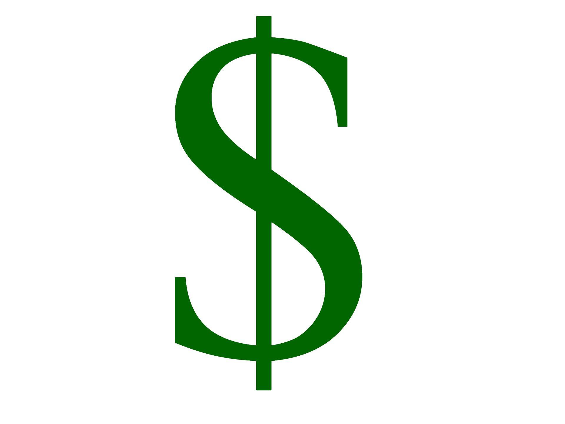 Dollar Sign Free Domain Picture