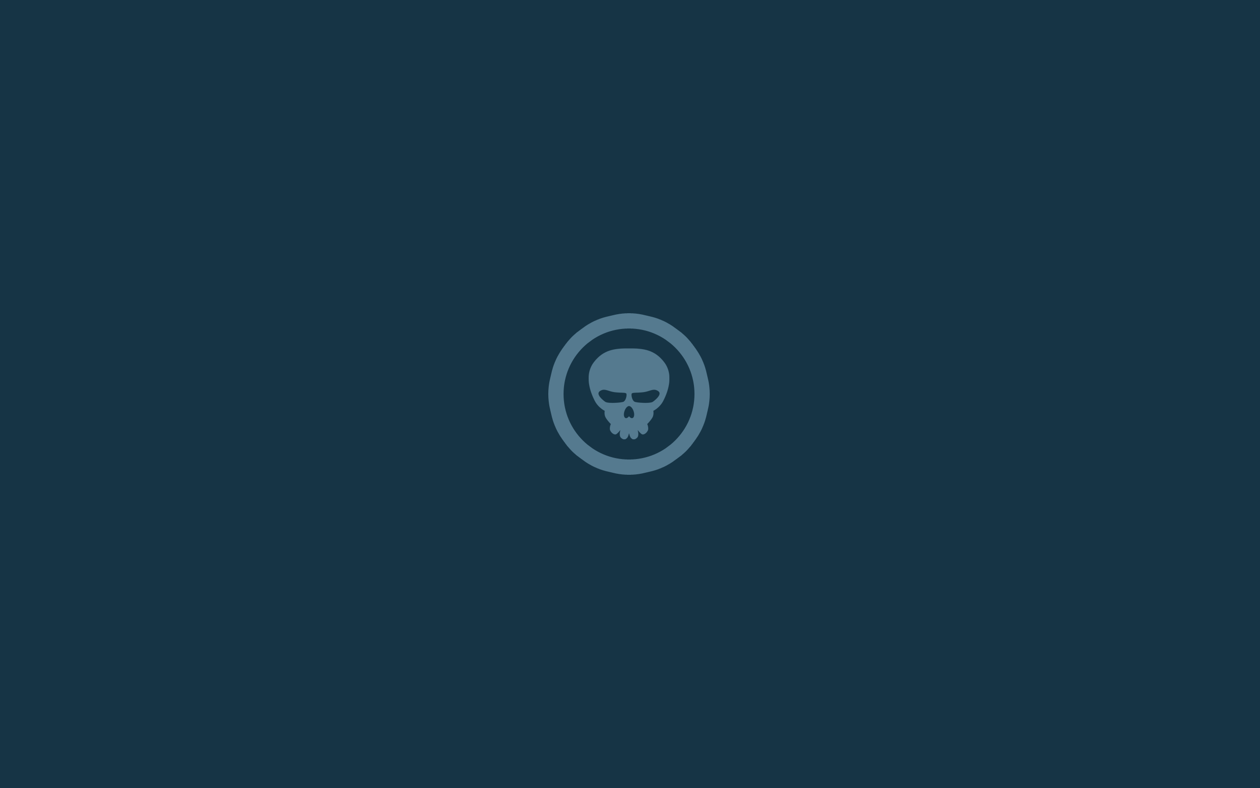 Skull minimalist wallpaper