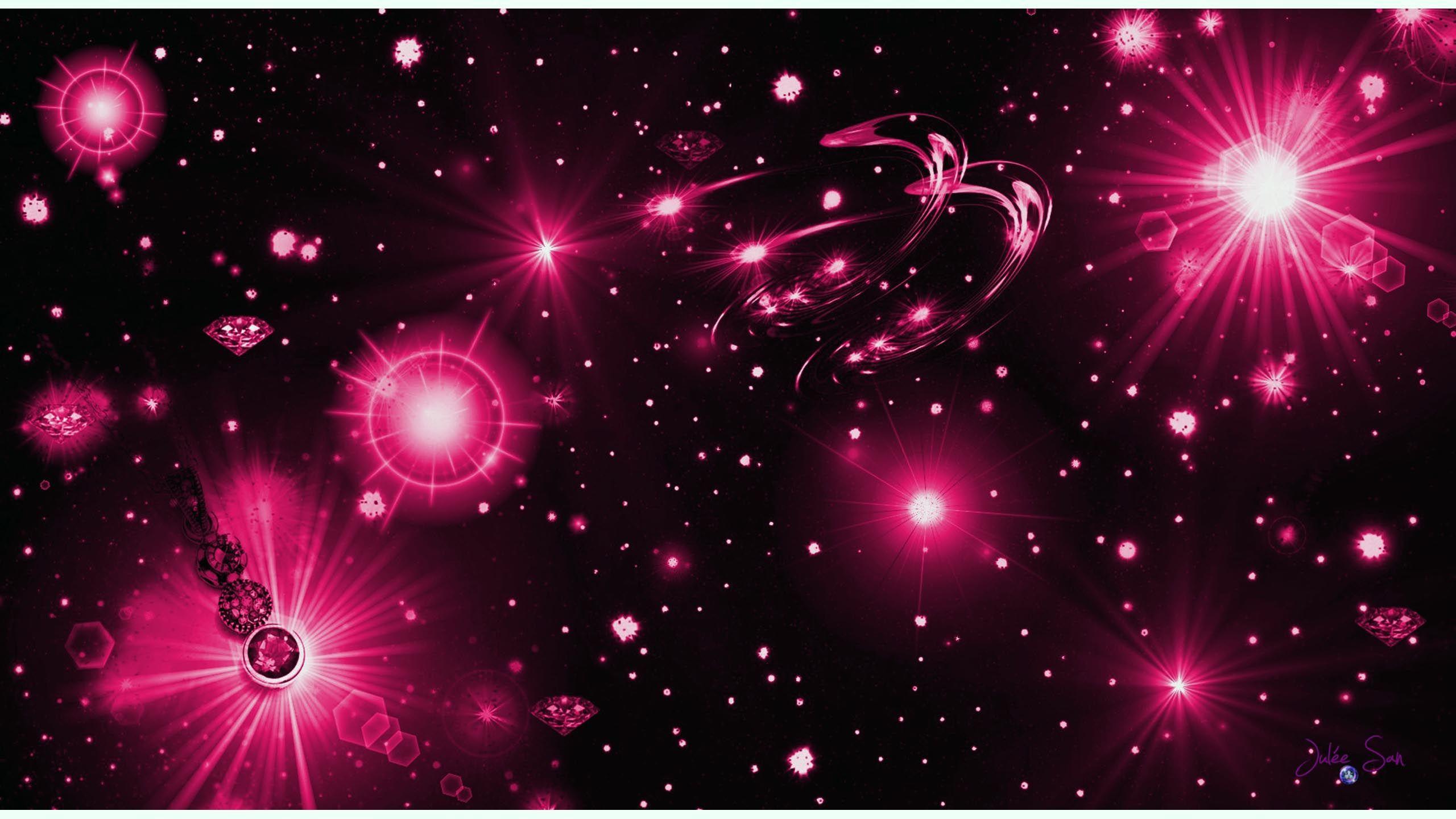 Pink And Black Desktop Background