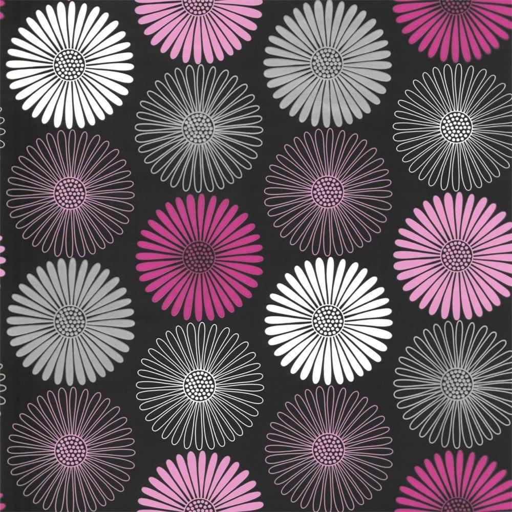 Arthouse Opera Daisy Wallpaper Black / Pink