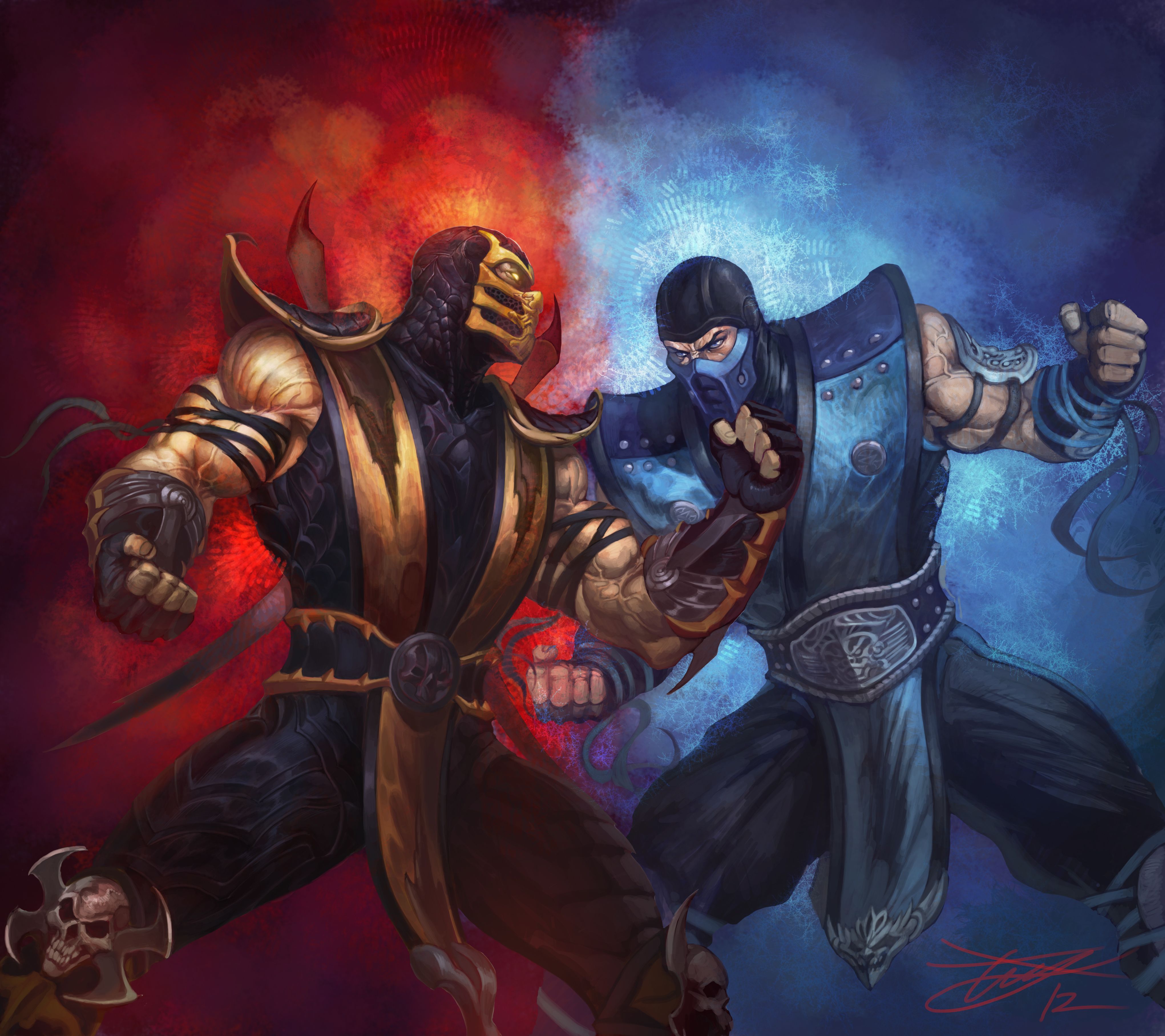 Sub Zero (Mortal Kombat) HD Wallpaper