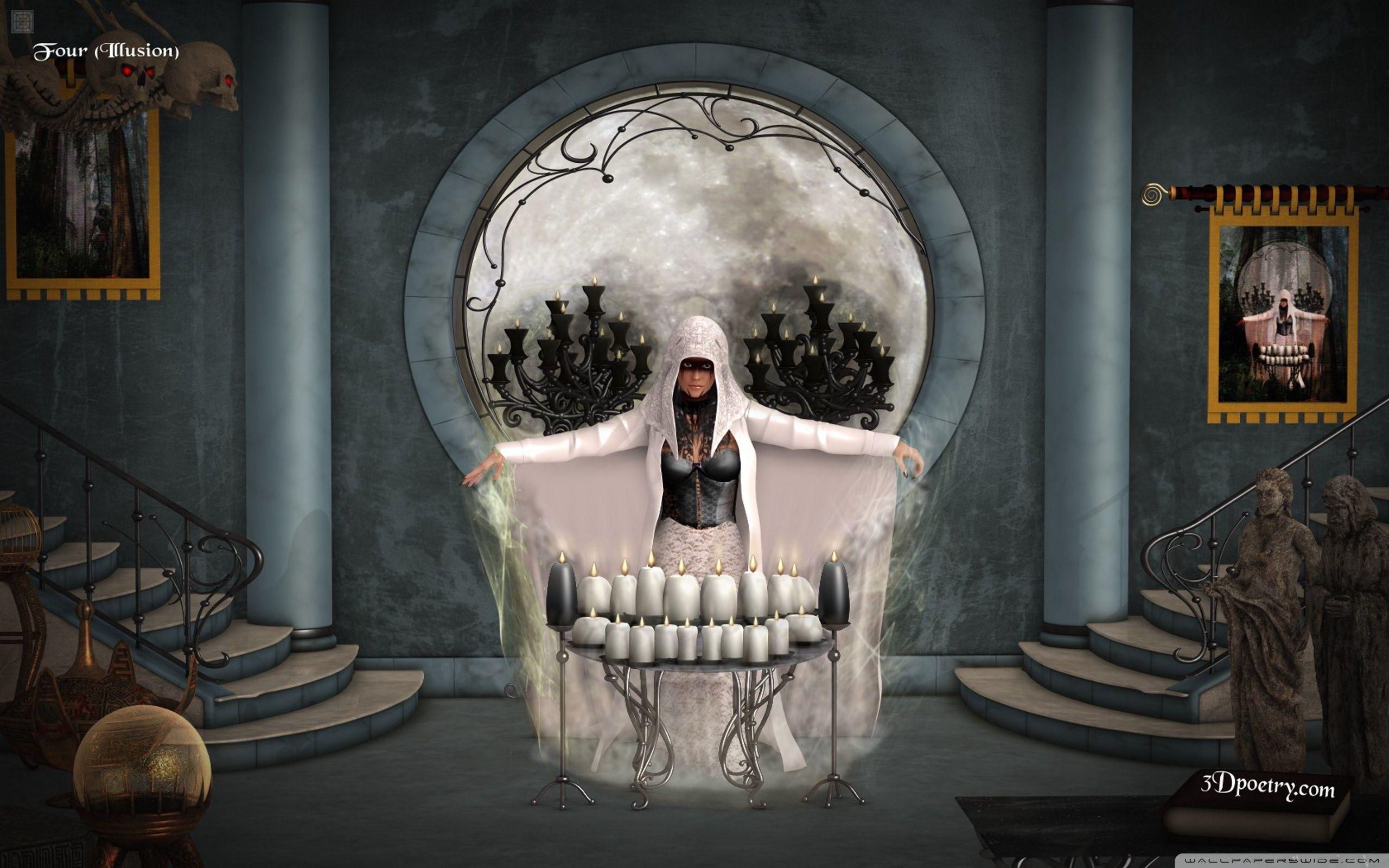 Skull Illusion 7 by 3D Poetry ❤ 4K HD Desktop Wallpaper for 4K