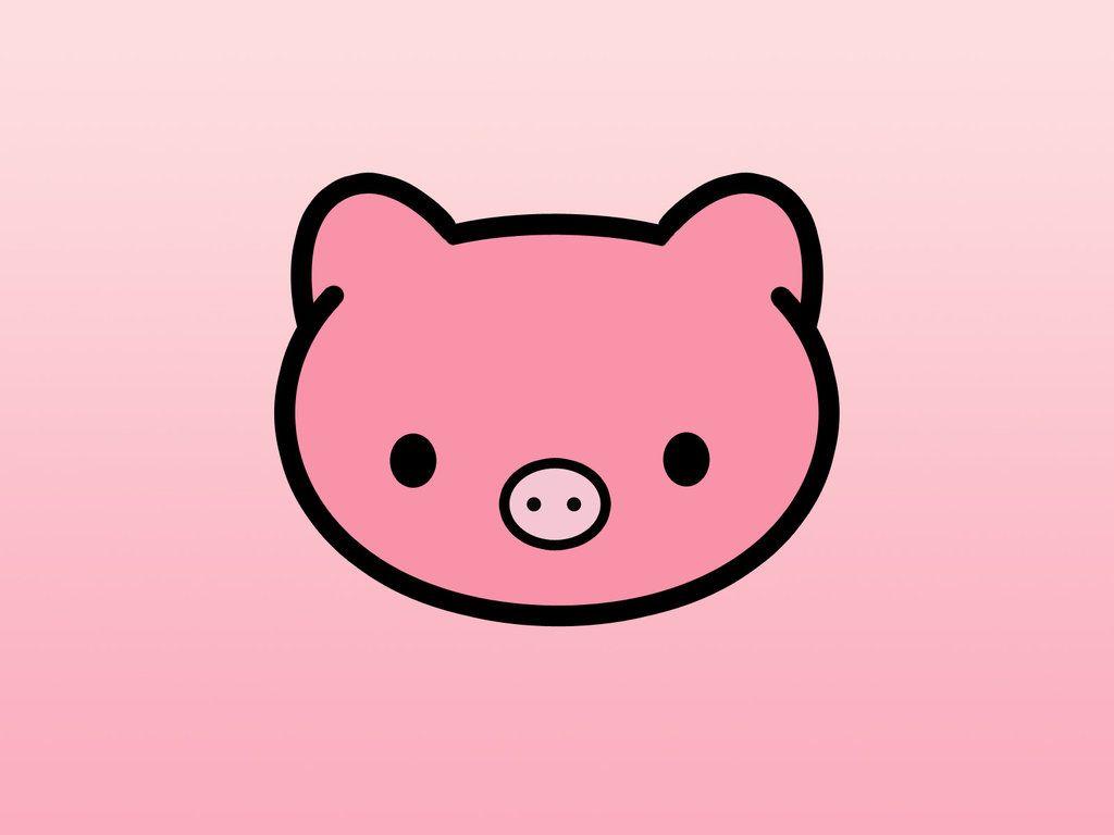 Cute Cartoon Pig Wallpapers  Top Free Cute Cartoon Pig Backgrounds   WallpaperAccess
