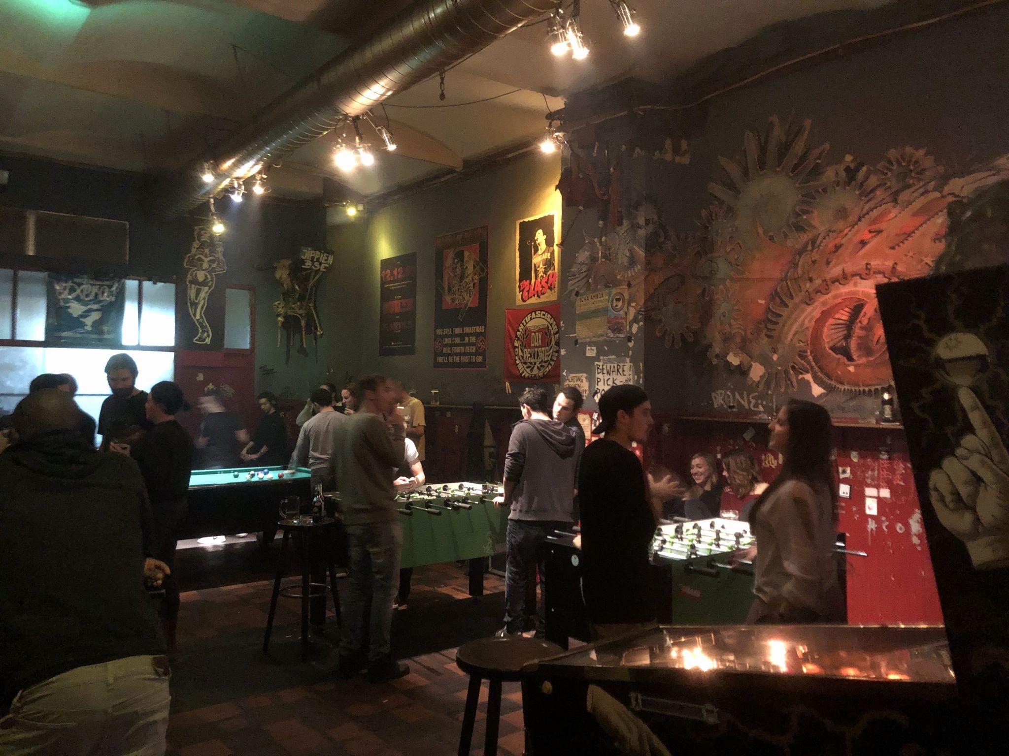 Pub Wallpaper Art Lovely Pinball Map the Clash Bar Berlin Berlin