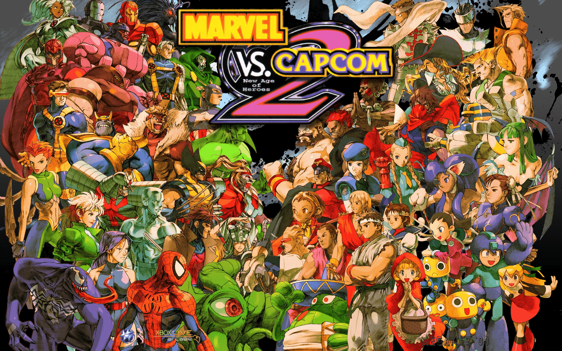 Marvel Vs. Capcom 2 HD Wallpaper and Background Image