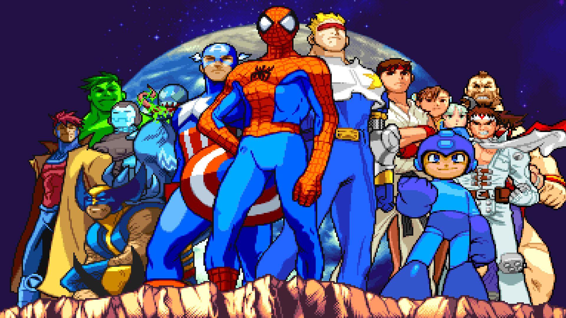 Marvel Vs. Capcom 2 HD Wallpapers and Backgrounds Image.