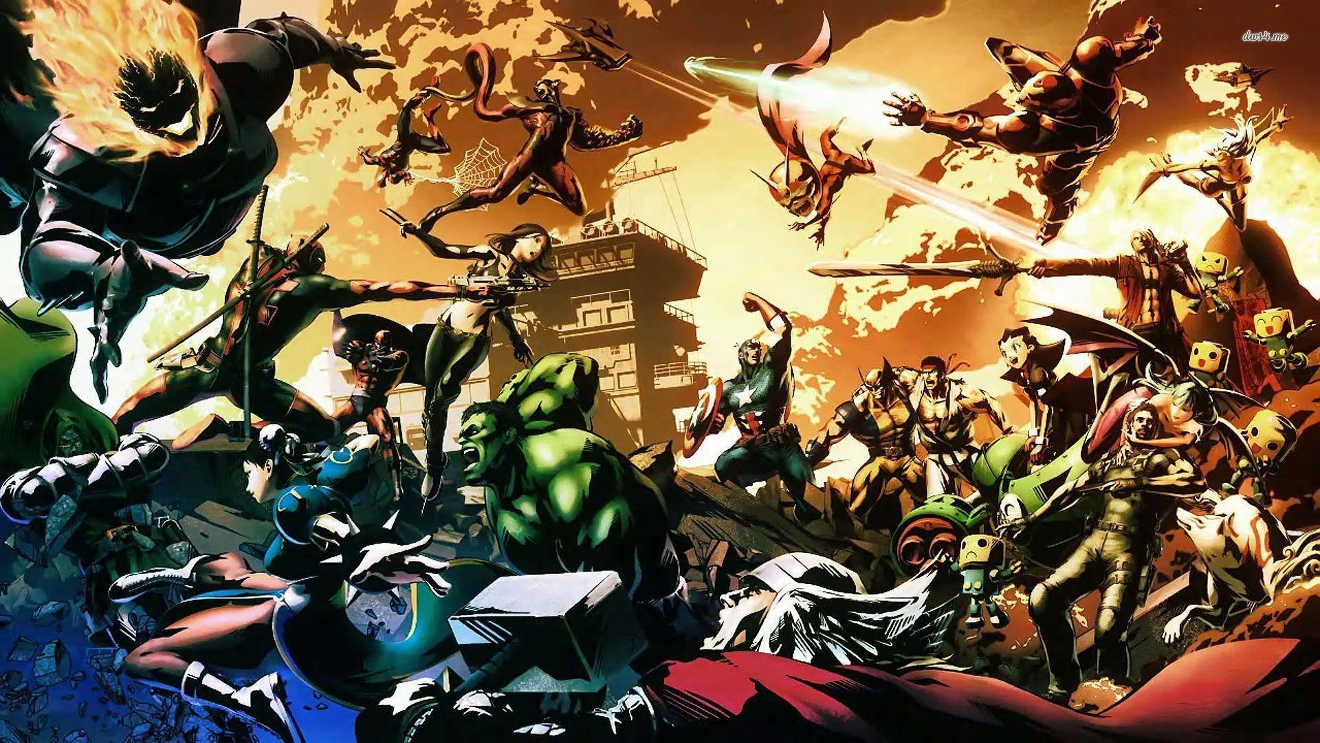 Ultimate Marvel Vs. Capcom 3 HD Wallpaper and Background Image