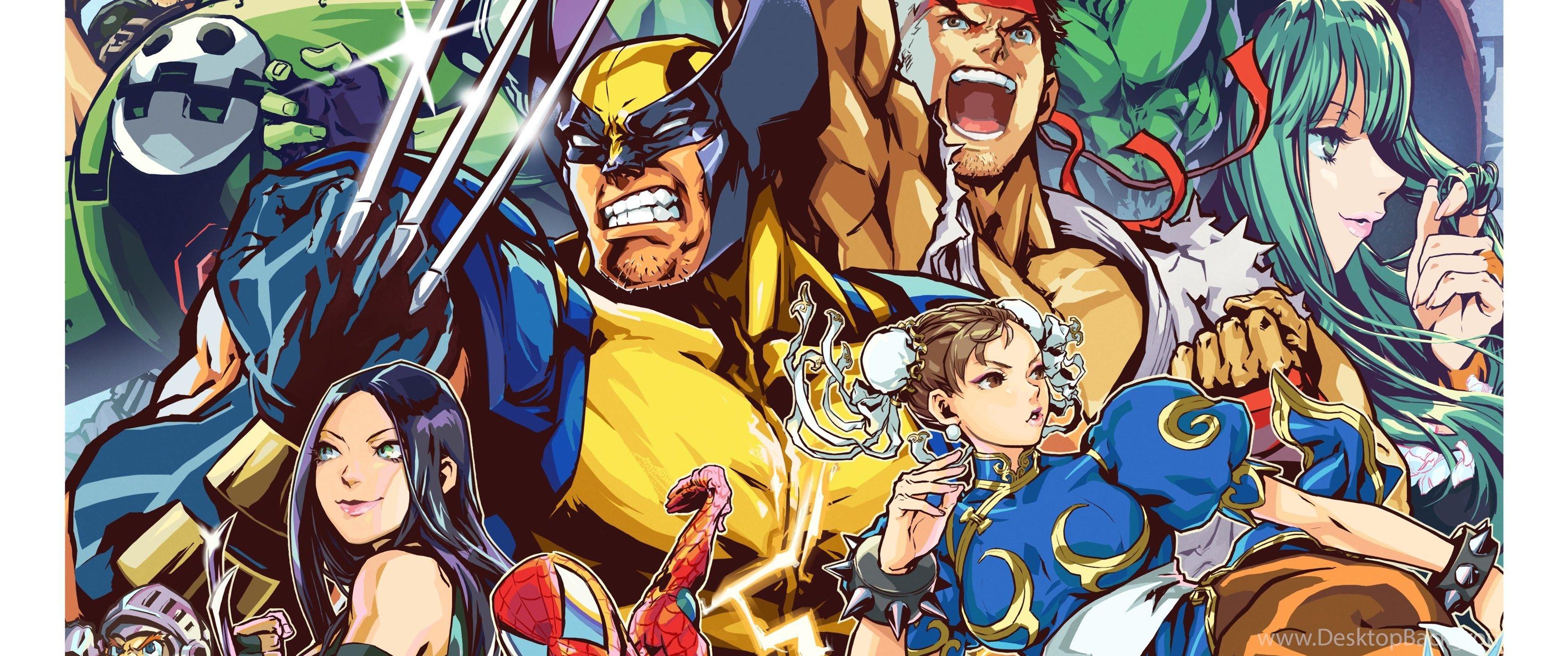 Quality Marvel Vs. Capcom Wallpaper, Video Games Desktop Background