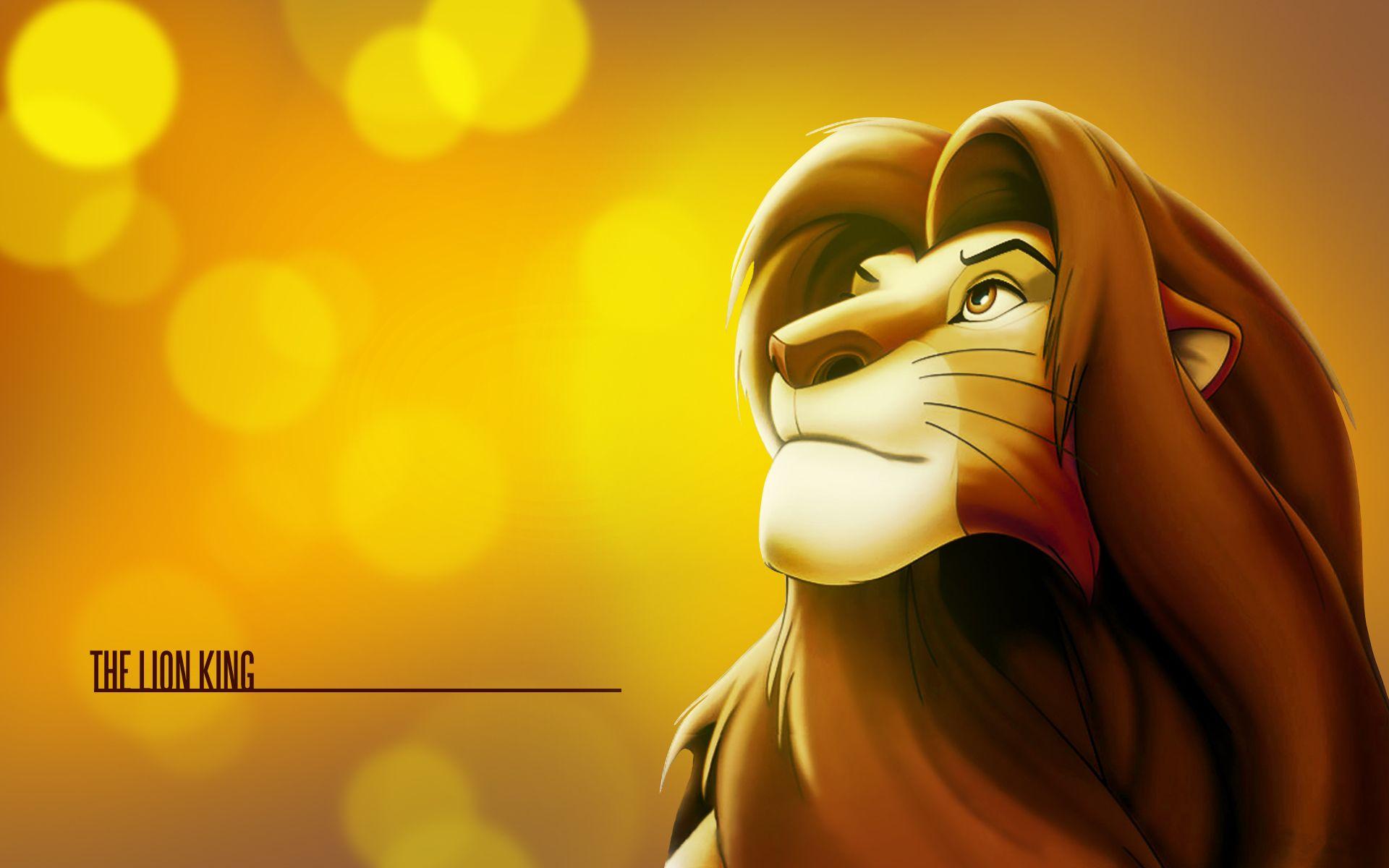 Simba Lion King Desktop Wallpaper