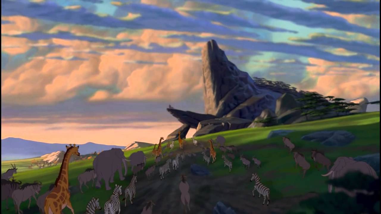 THE LION KING WITHOUT ANIMALS