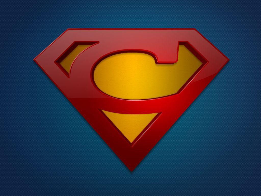 Superman logo c letter
