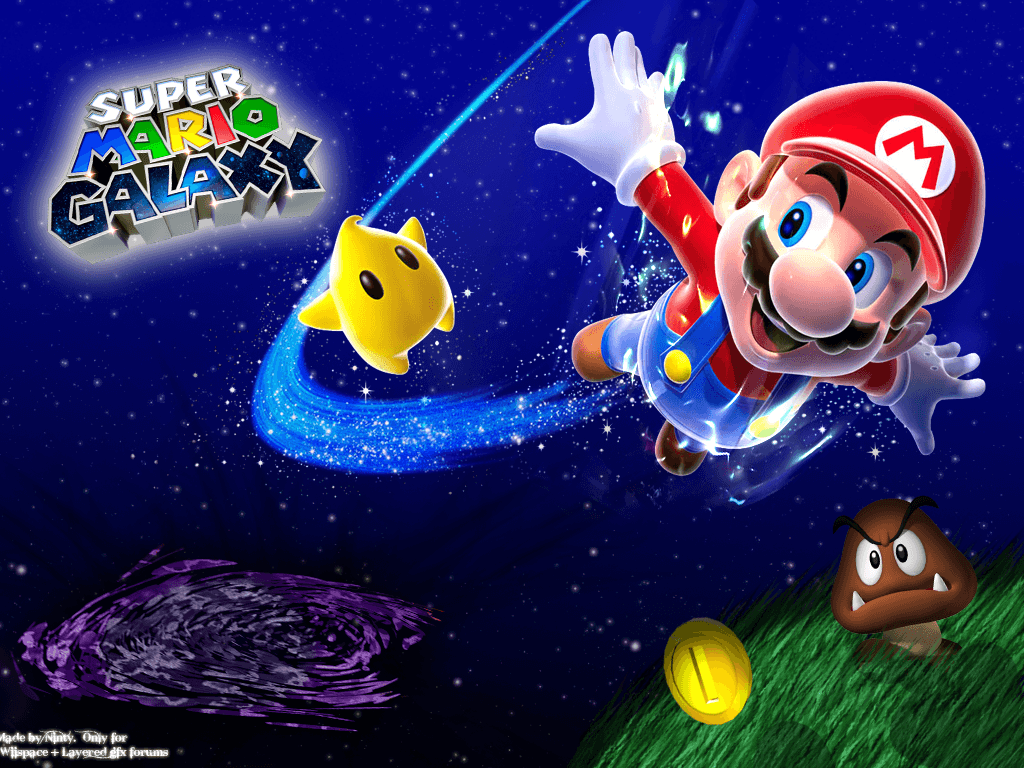 Super Mario Galaxy HD Wallpapers and Backgrounds Image.